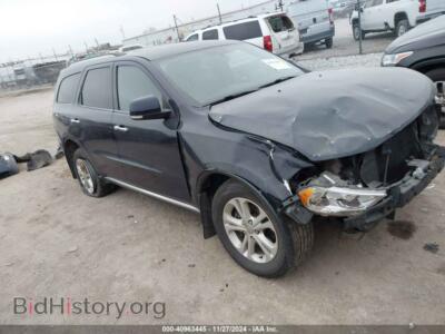 2013 Dodge DURANGO Crew, dark blue — VIN 1C4RDJDG5DC701095, IAAI