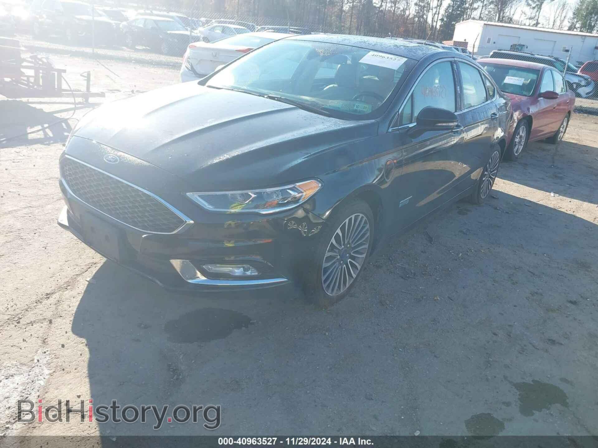 2017 FORD FUSION ENERGI - VIN: 3FA6P0SU2HR309895 - Фото 2