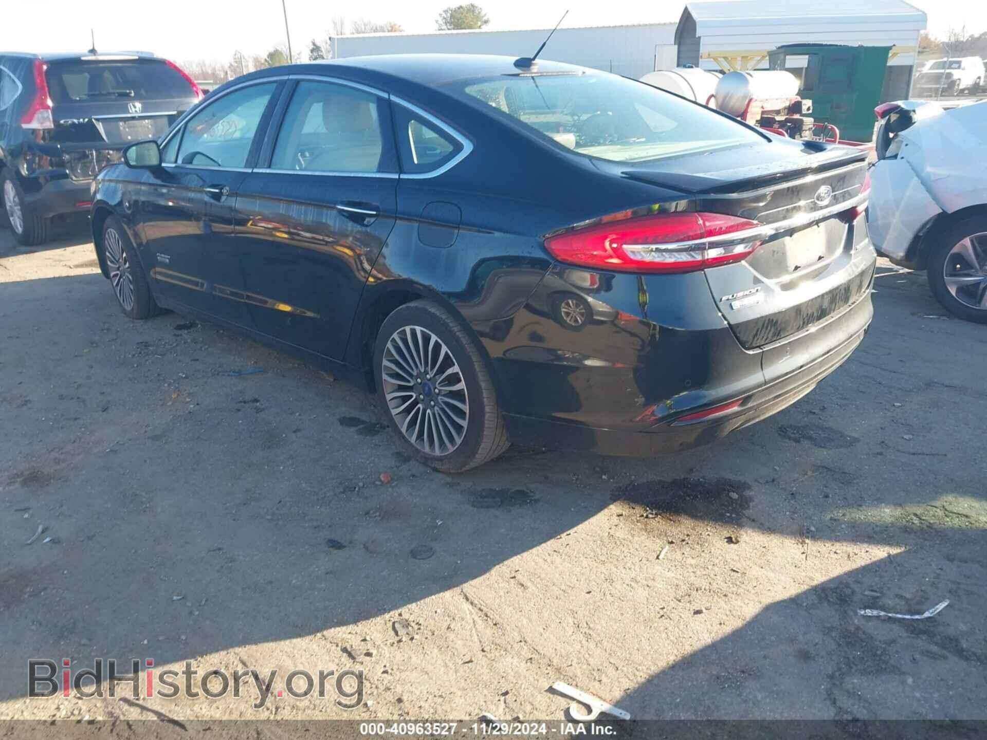 2017 FORD FUSION ENERGI - VIN: 3FA6P0SU2HR309895 - Фото 3