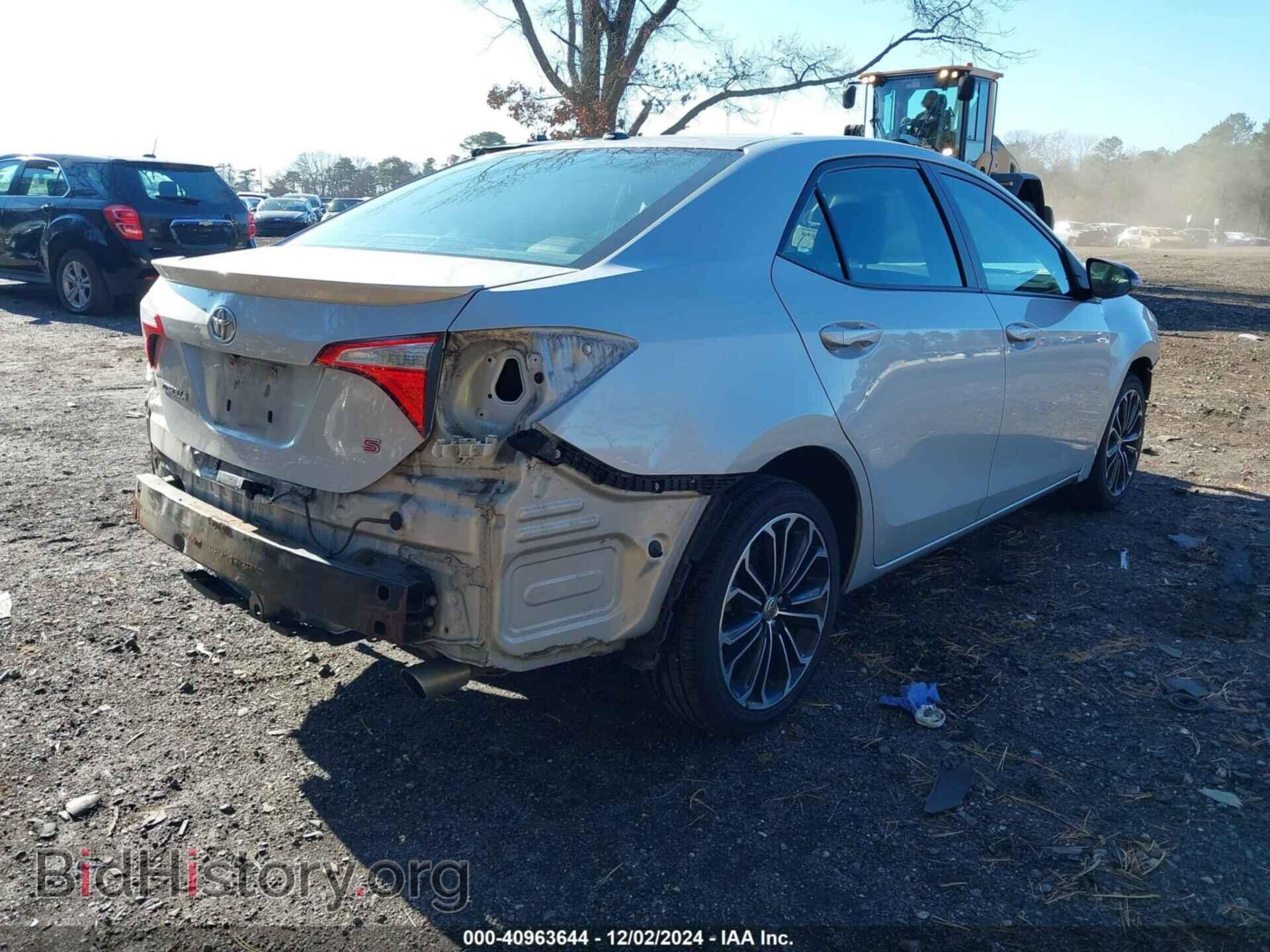 2015 TOYOTA COROLLA - VIN: 2T1BURHE2FC320419 - Фото 4