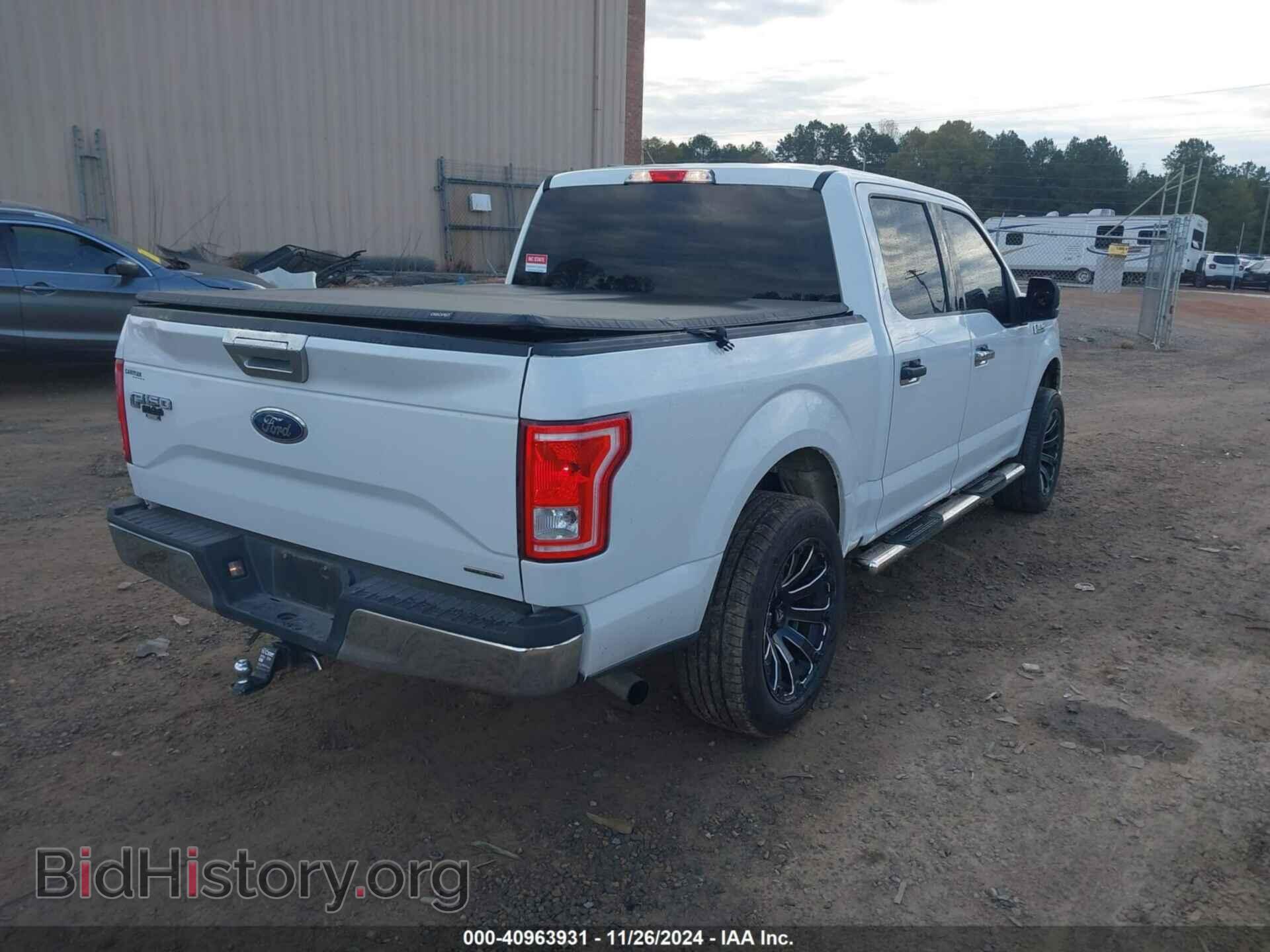 2016 FORD F-150 - VIN: 1FTEW1CF6GFB55041 - Фото 4