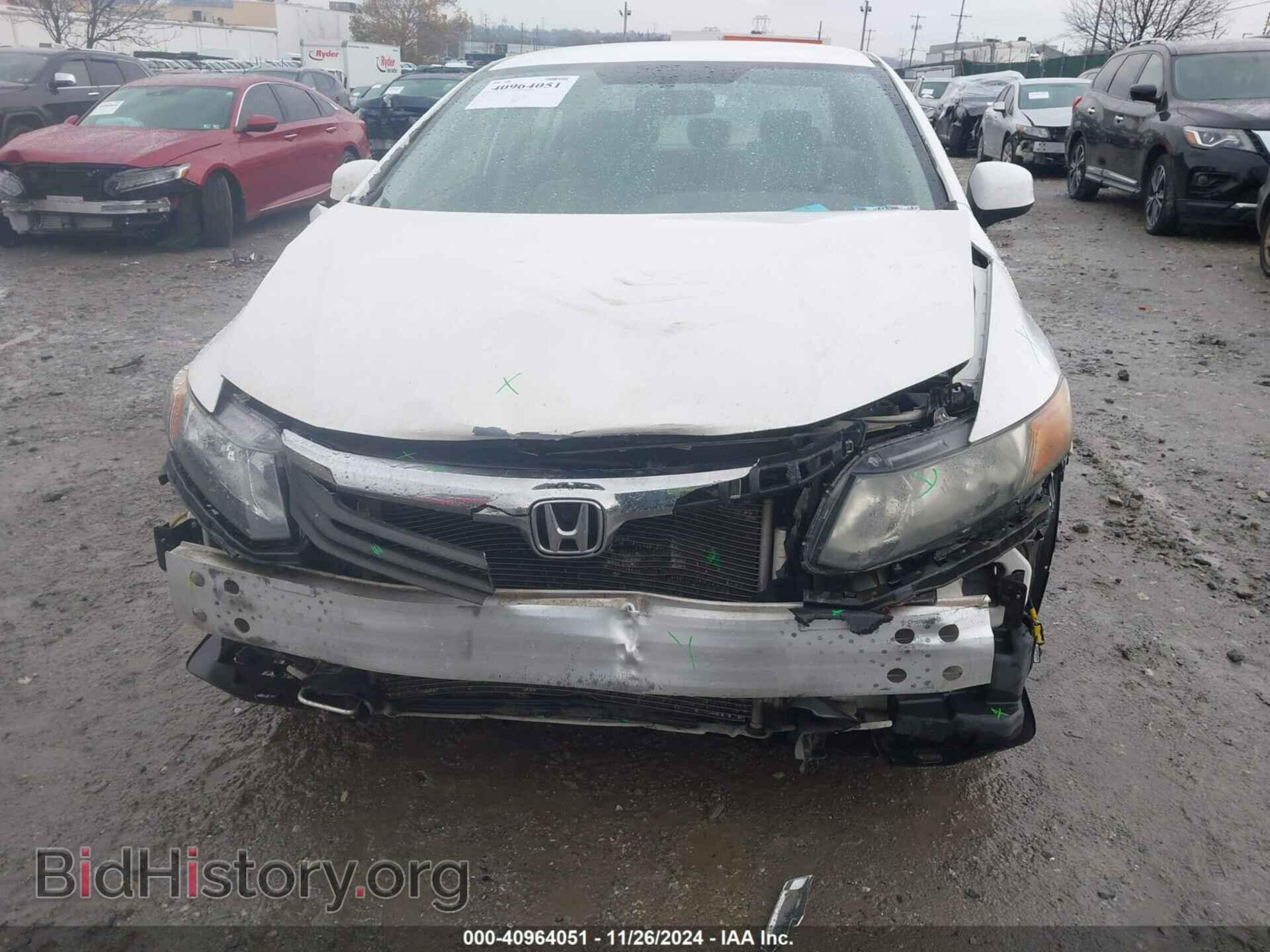 2012 HONDA CIVIC - VIN: 19XFB2F52CE377430 - Фото 6