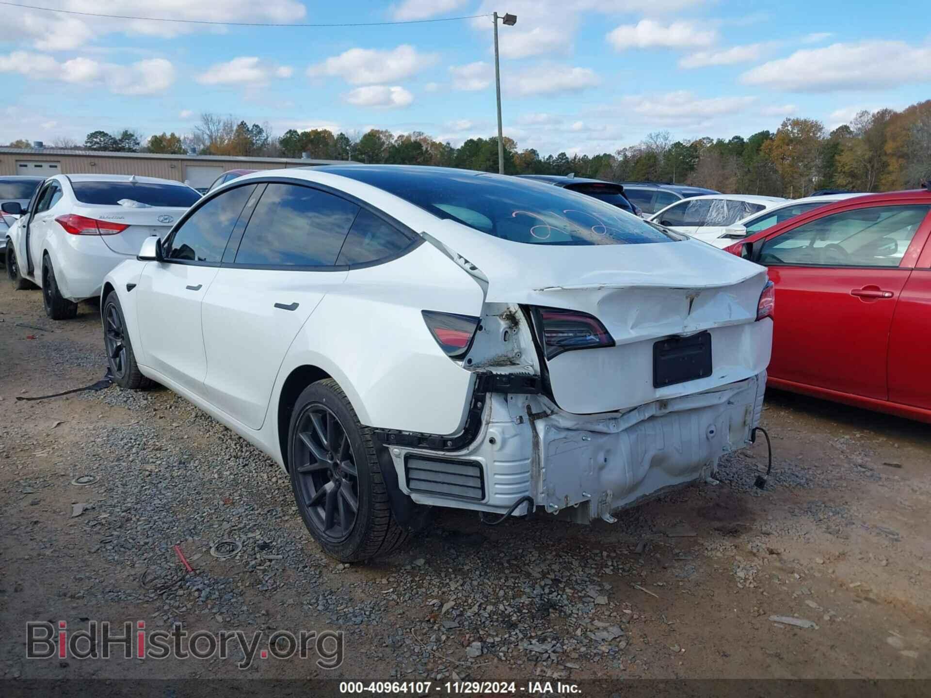 2021 TESLA MODEL 3 - VIN: 5YJ3E1EA7MF018363 - Фото 3