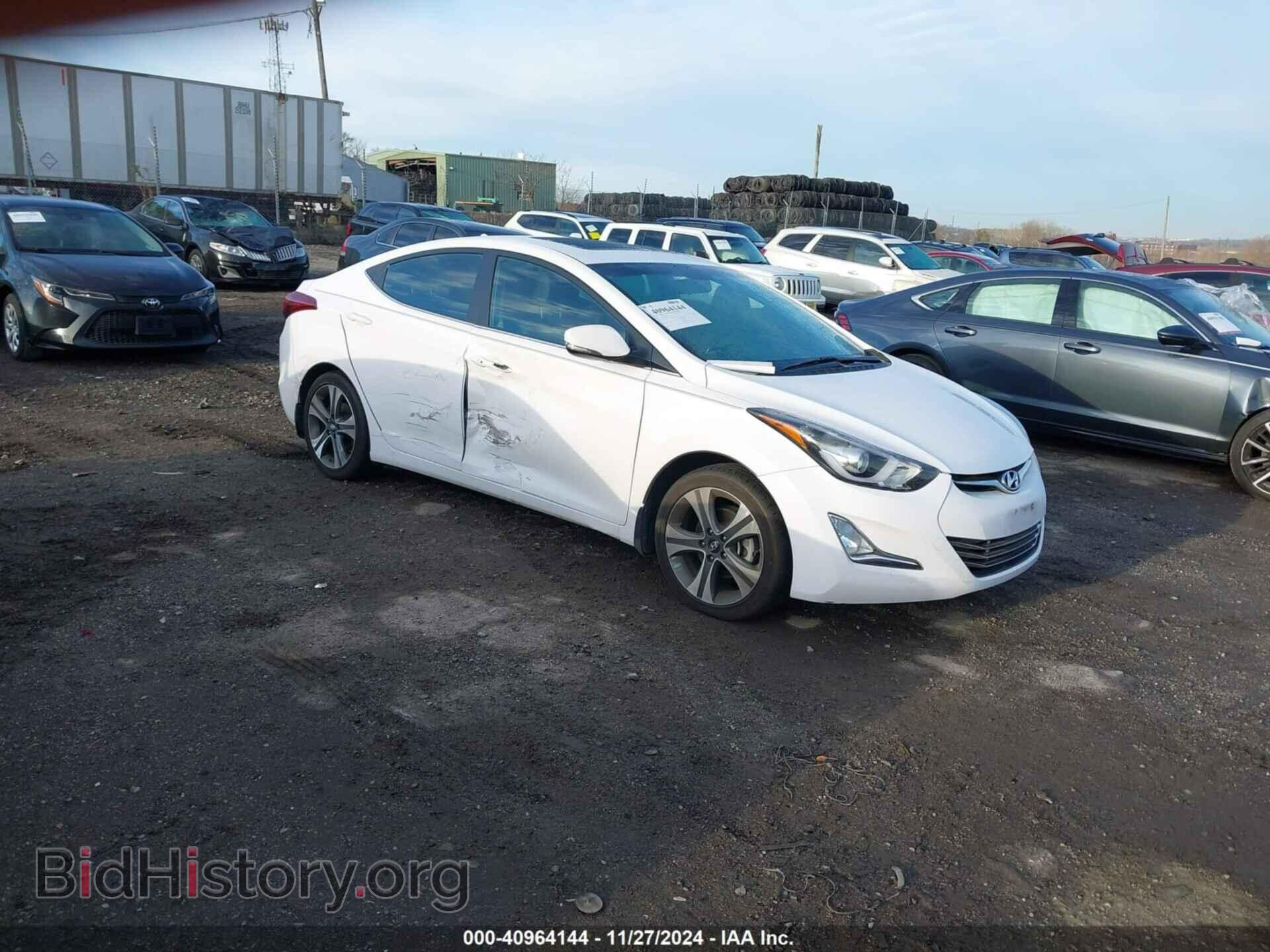 Фотография KMHDH4AH2FU371728 - HYUNDAI ELANTRA 2015