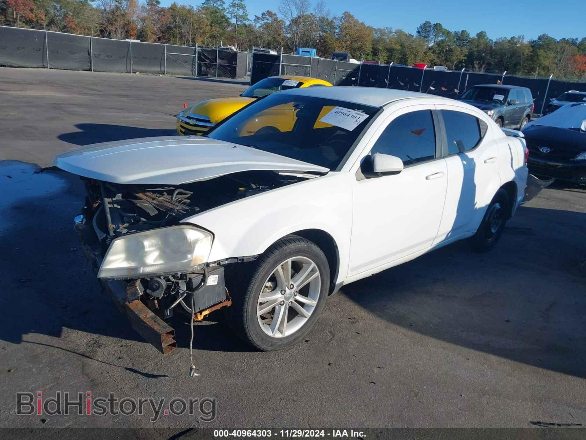 2011 DODGE AVENGER - VIN: 1B3BD1FB5BN561569 - Фото 2