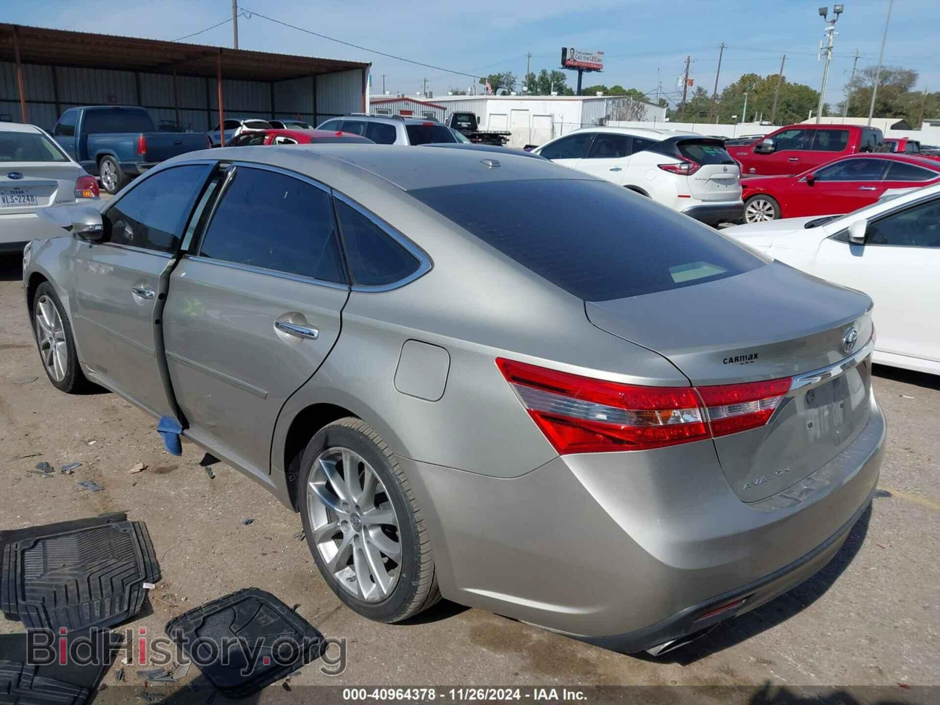 2014 TOYOTA AVALON - VIN: 4T1BK1EB5EU105549 - Фото 3