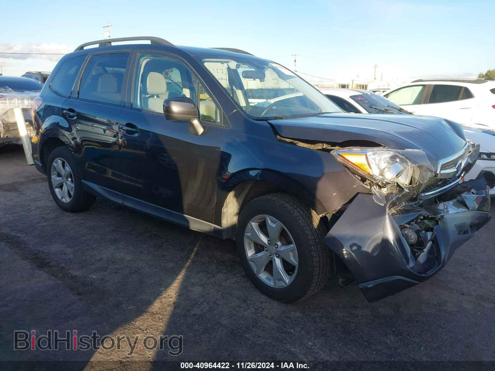 Photo JF2SJAFC3GH499564 - SUBARU FORESTER 2016
