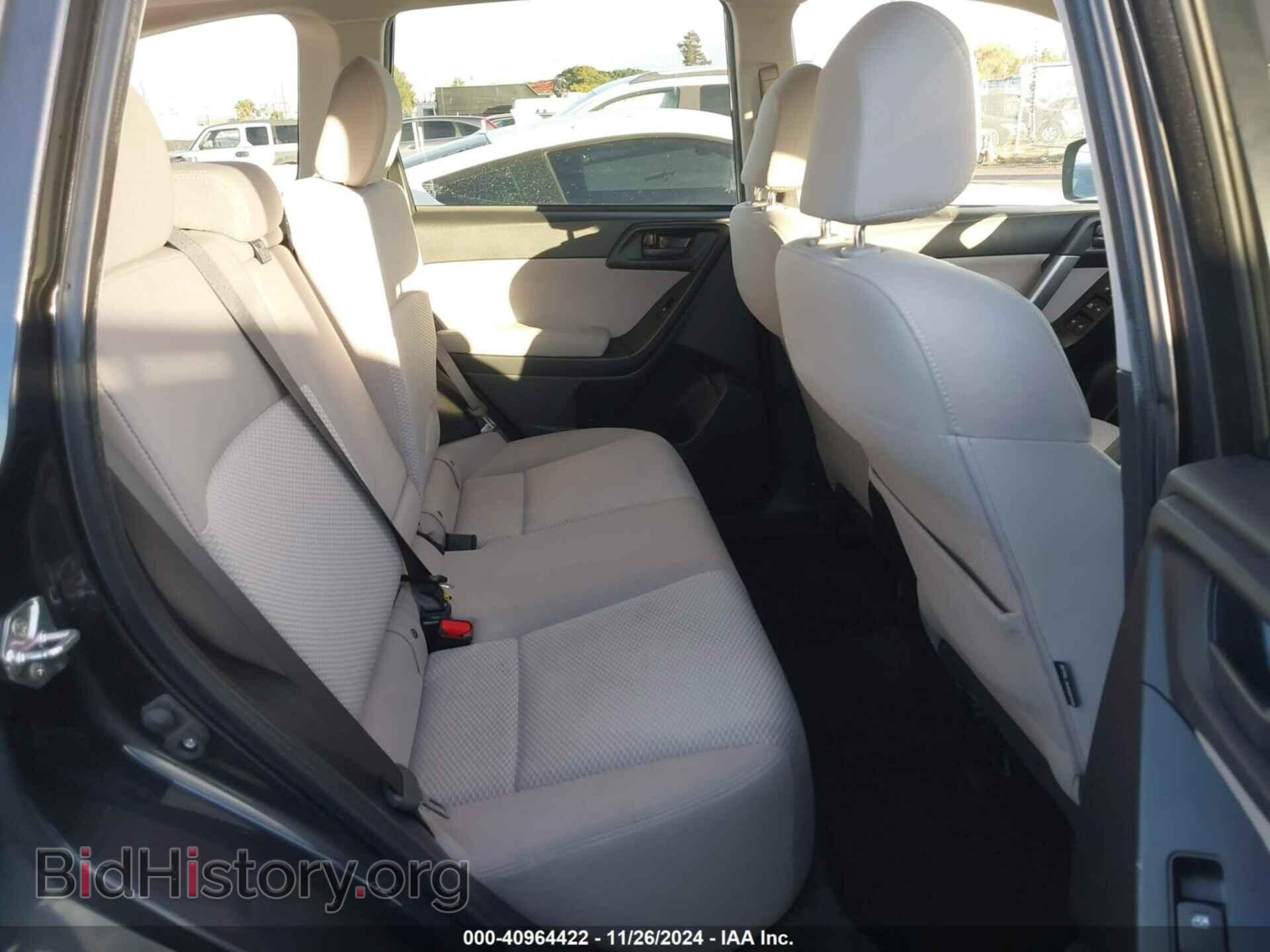 2016 SUBARU FORESTER - VIN: JF2SJAFC3GH499564 - Фото 8