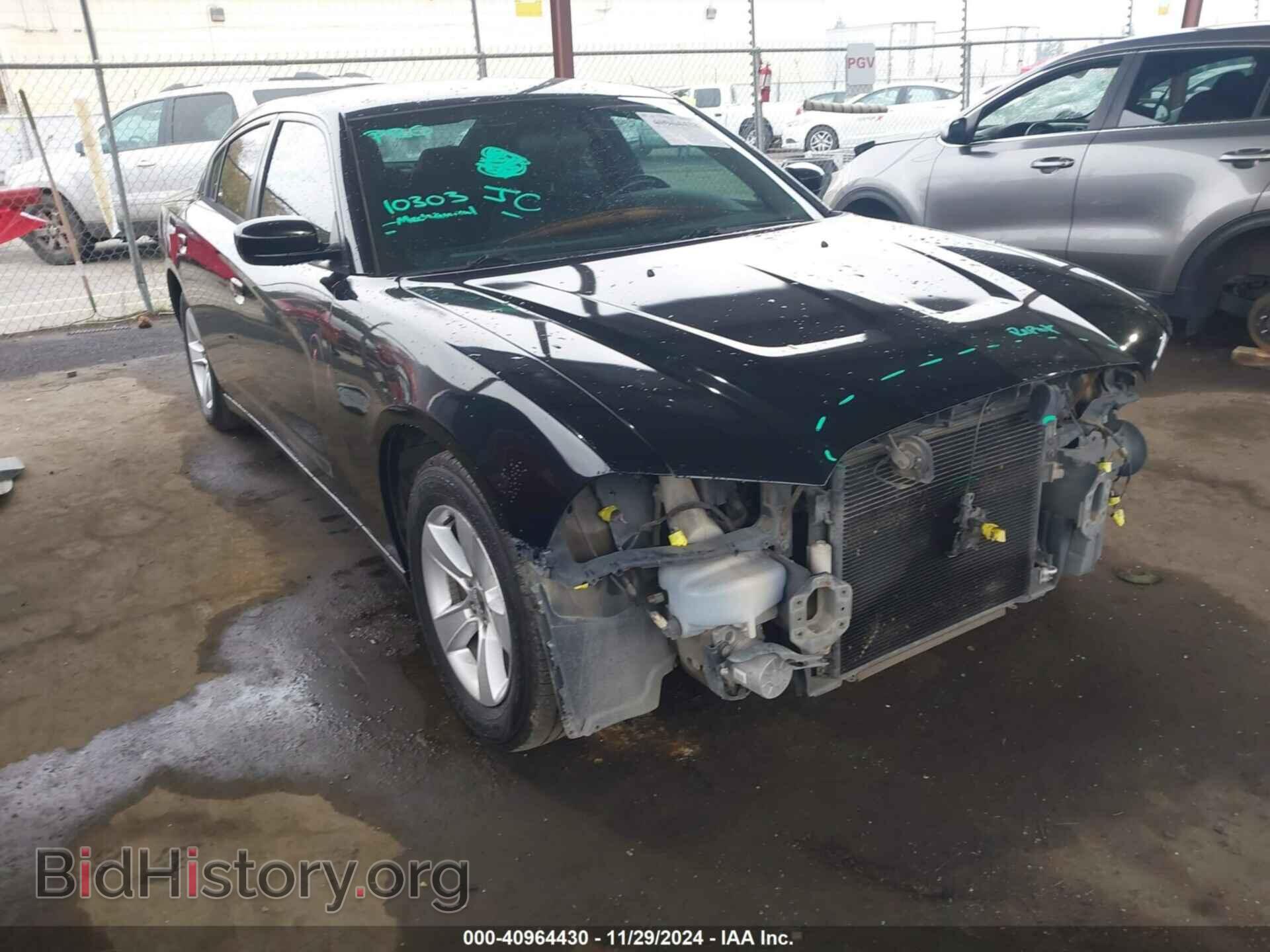 Photo 2C3CDXBG2EH267894 - DODGE CHARGER 2014