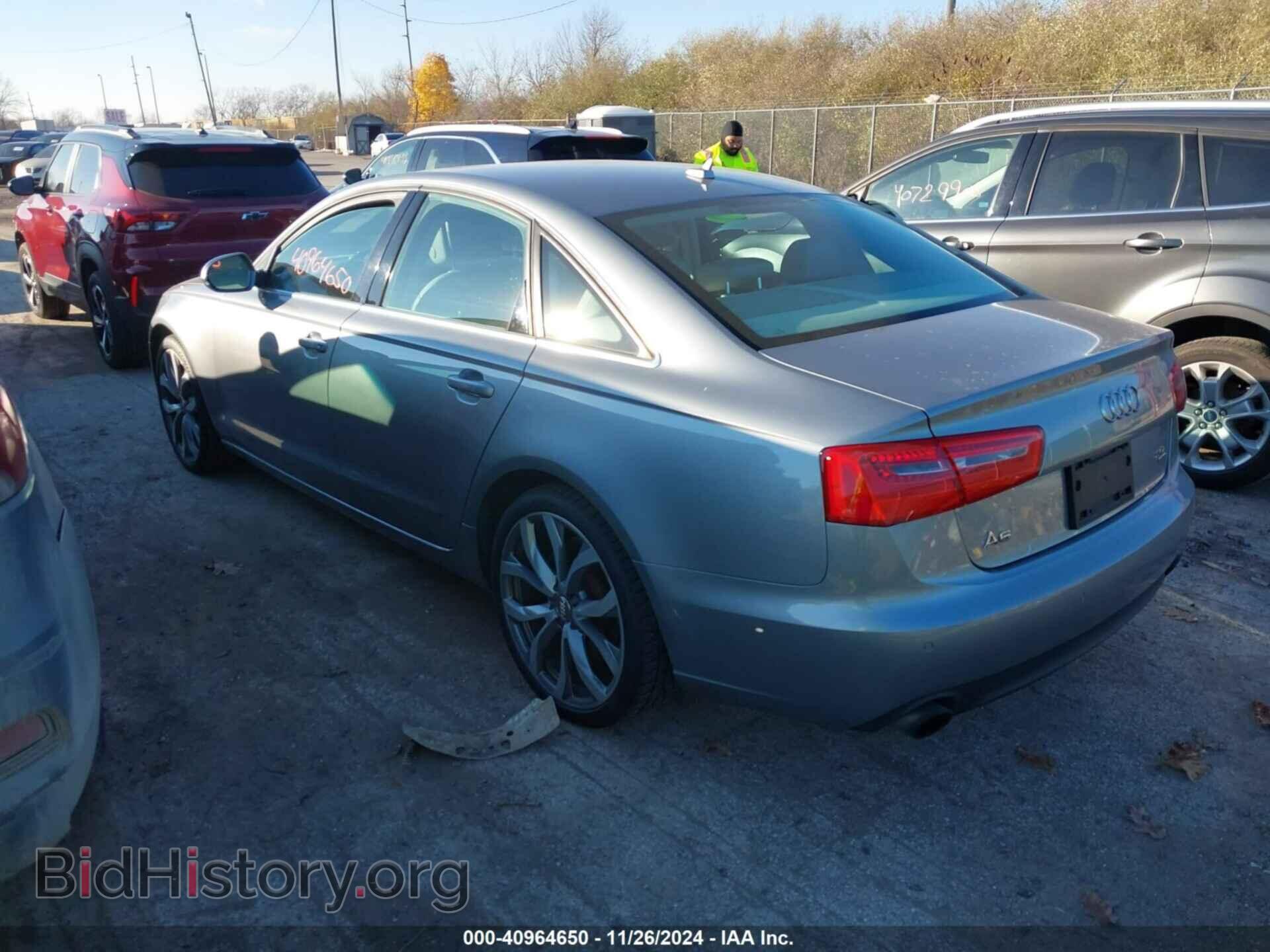 2013 AUDI A6 - VIN: WAUGFAFC8DN120865 - Photo 3