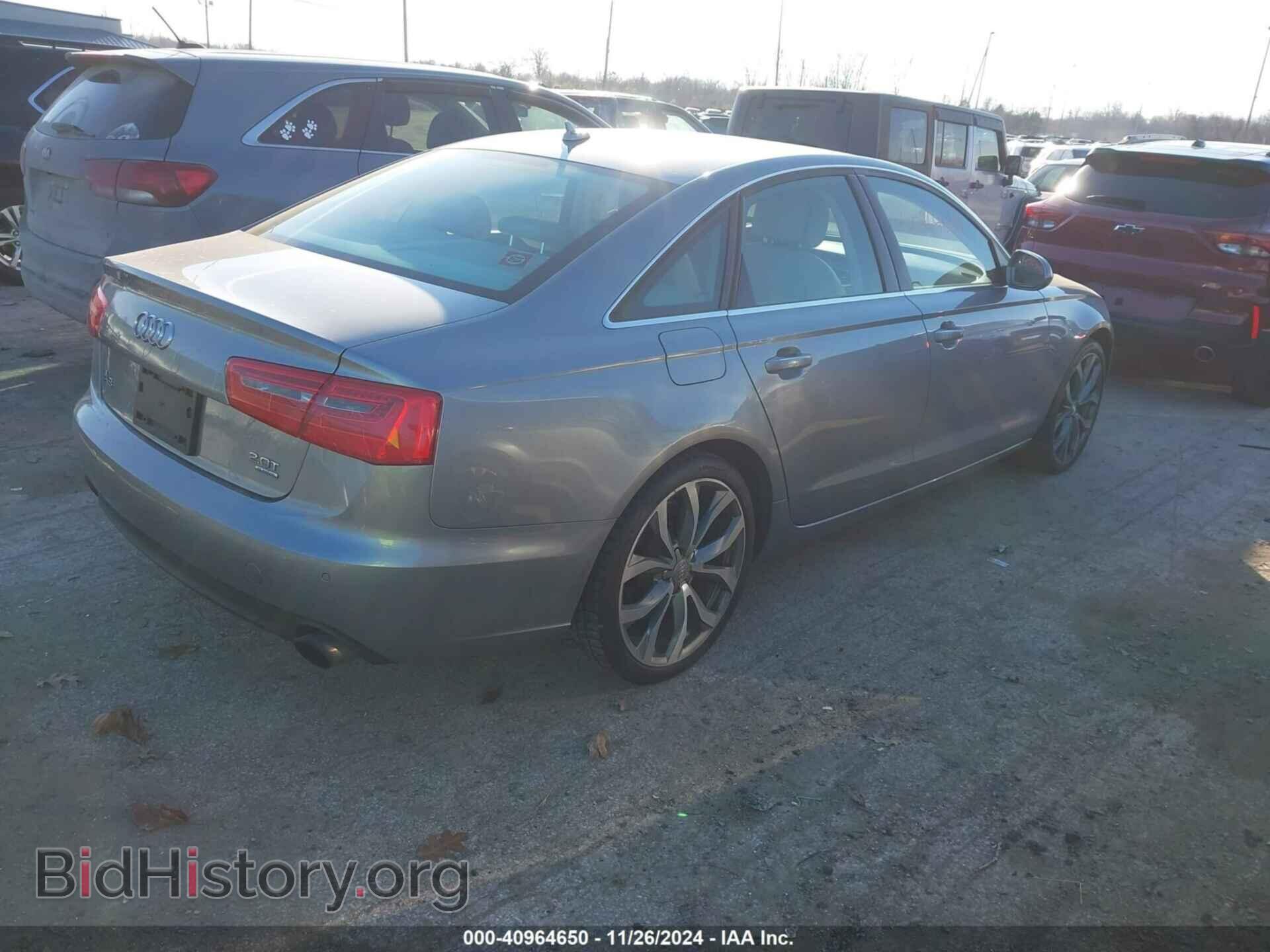 2013 AUDI A6 - VIN: WAUGFAFC8DN120865 - Photo 4
