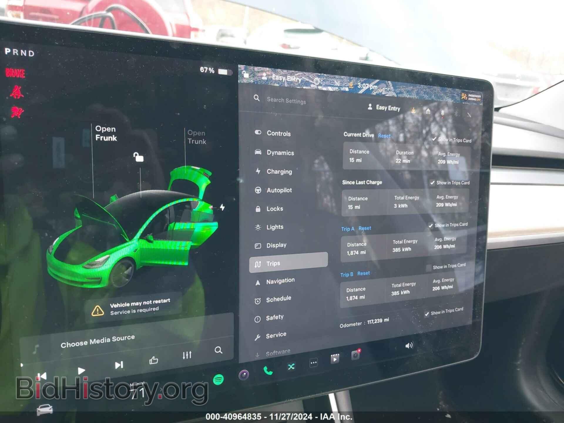 2018 TESLA MODEL 3 - VIN: 5YJ3E1EA1JF102500 - Photo 7