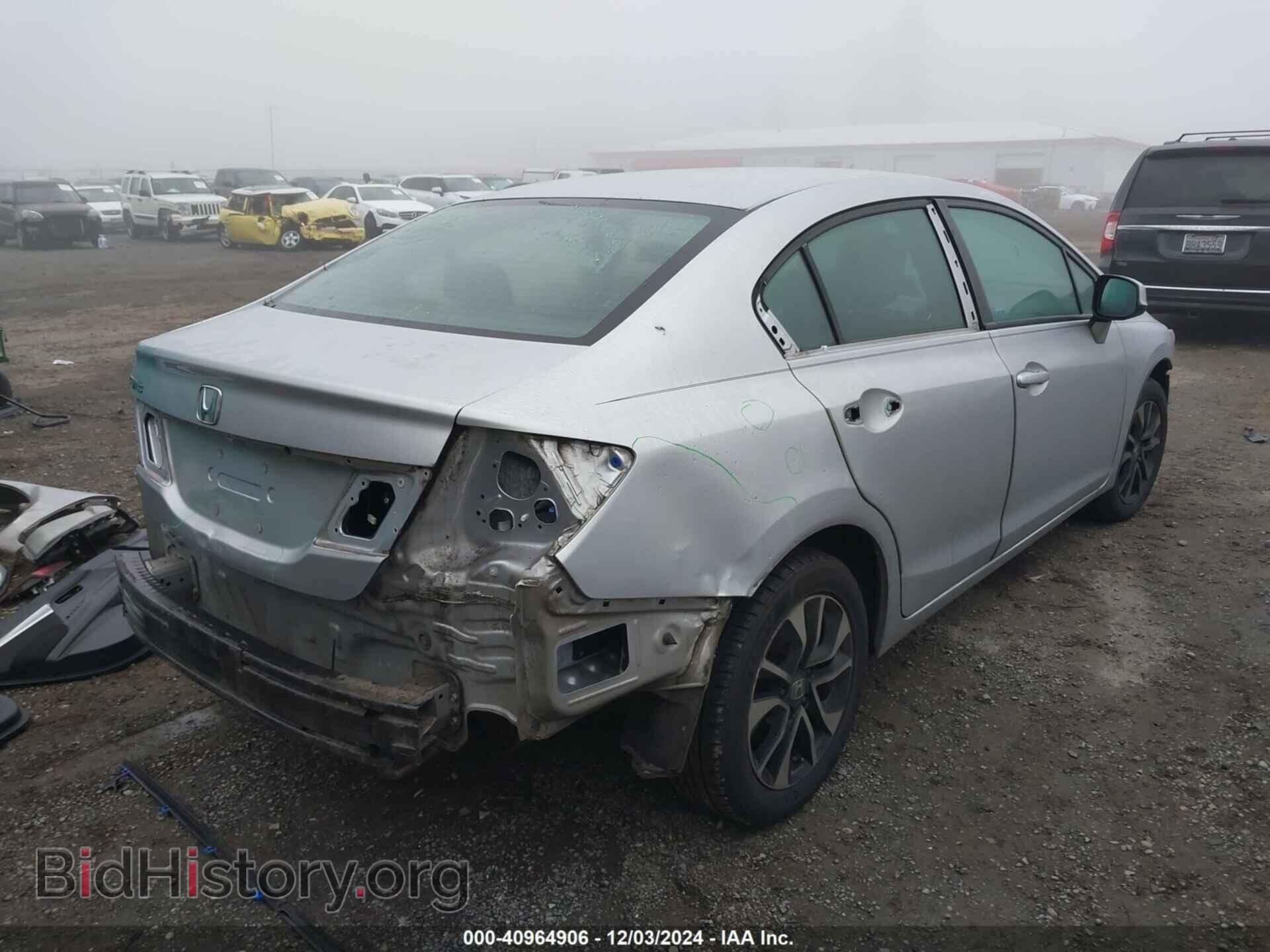 2013 HONDA CIVIC - VIN: 19XFB2F82DE226678 - Фото 4
