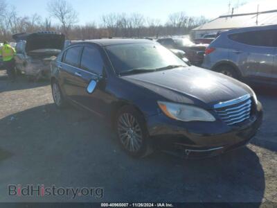 2011 Chrysler 200 Limited, черный — VIN 1C3BC2FG4BN594442, IAAI