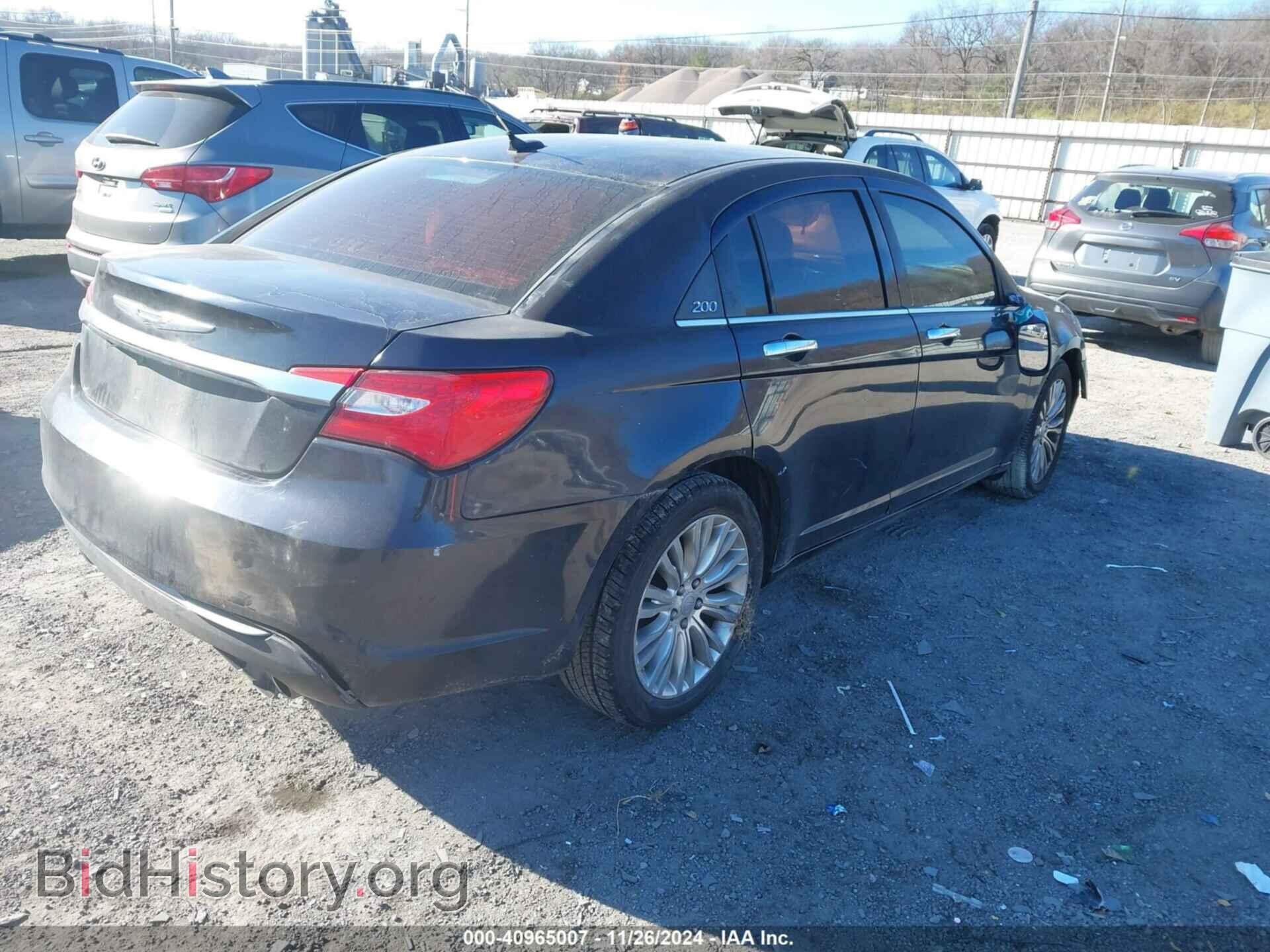 2011 CHRYSLER 200 - VIN: 1C3BC2FG4BN594442 - Фото 4