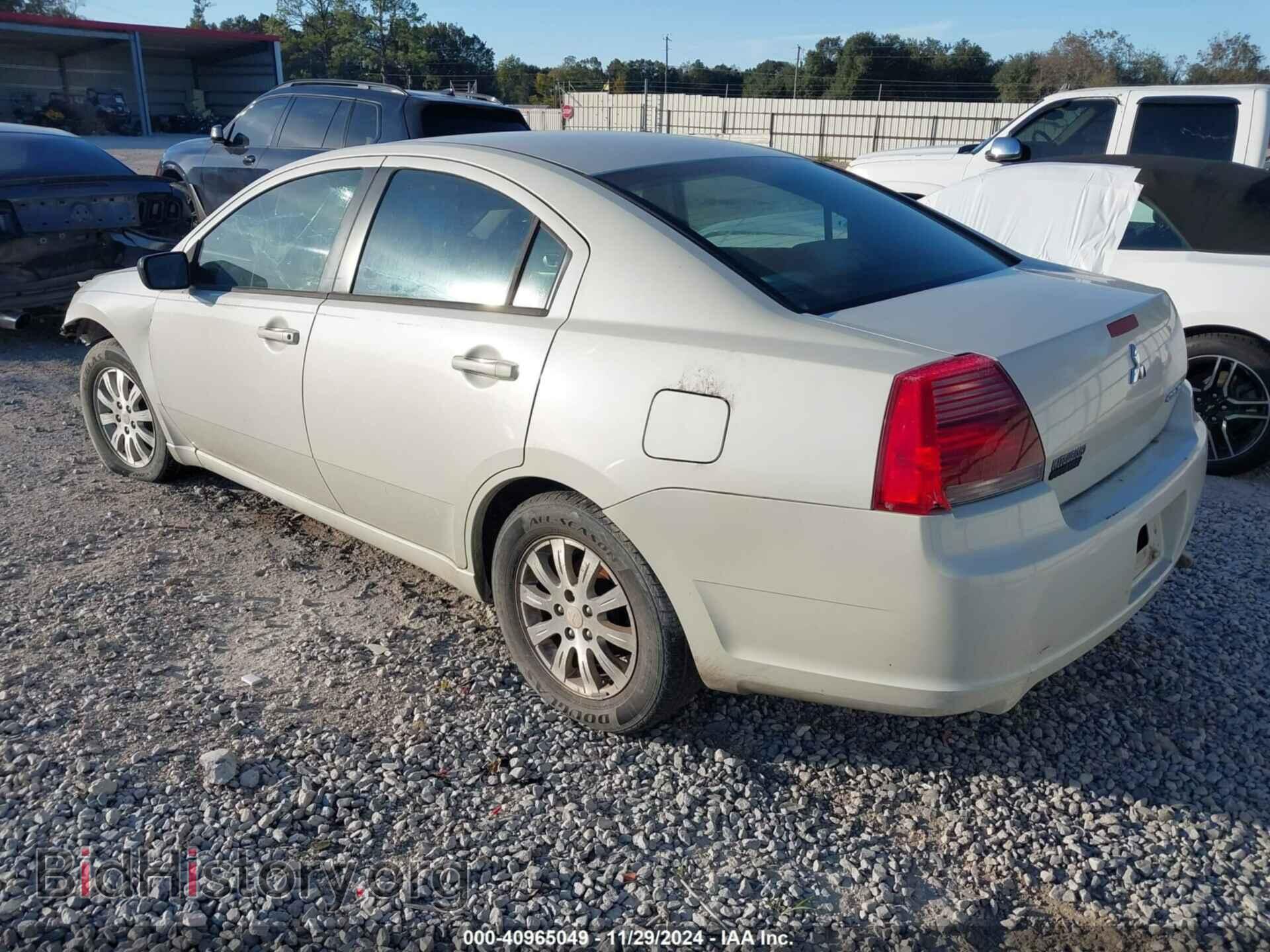 2008 MITSUBISHI GALANT - VIN: 4A3AB36F58E018842 - Фото 3