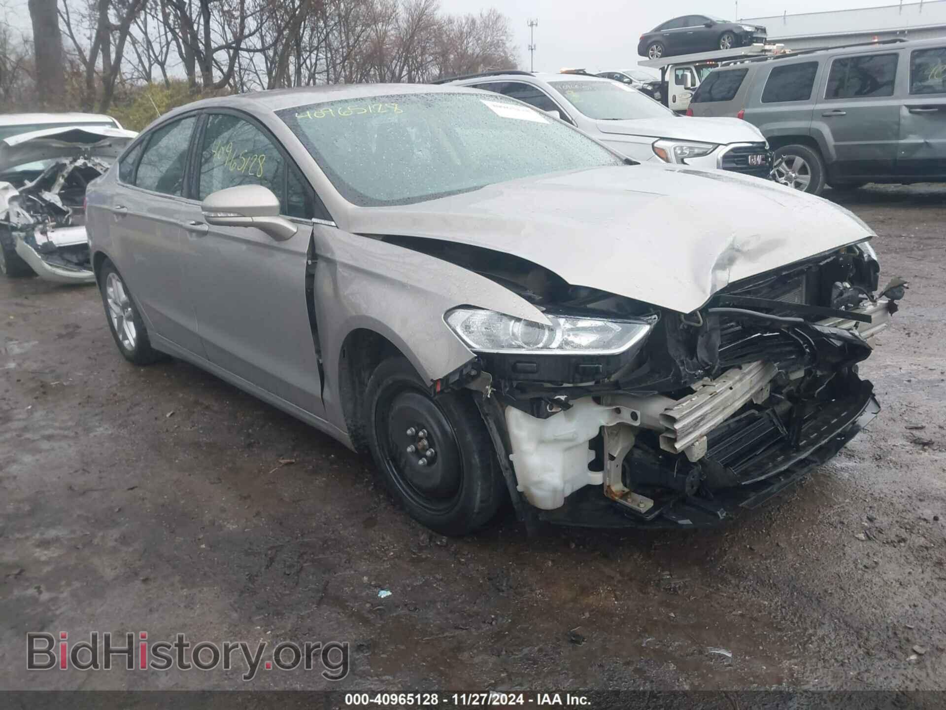 Photo 3FA6P0H75GR106287 - FORD FUSION 2016