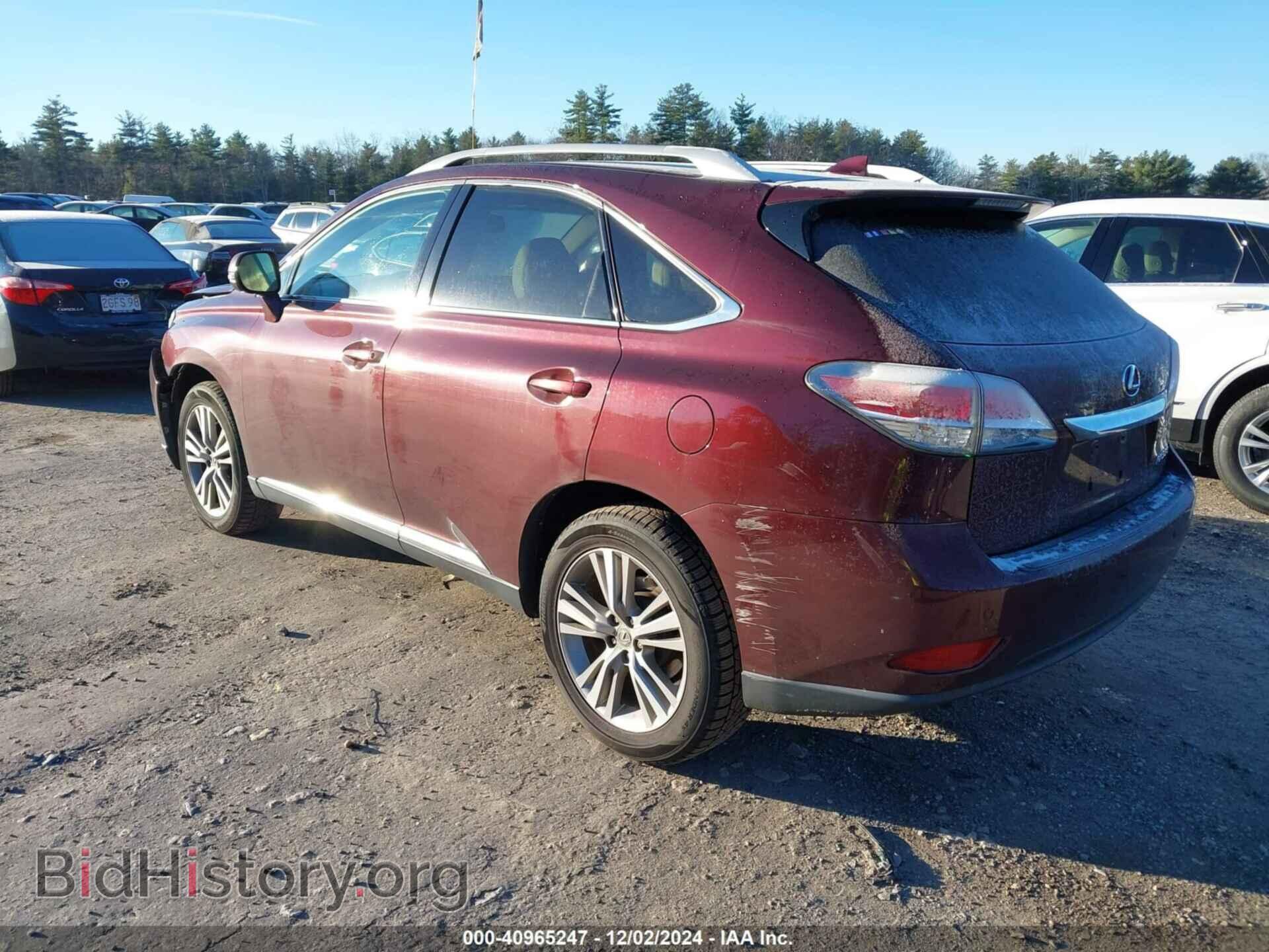 2015 LEXUS RX 350 - VIN: 2T2BK1BA9FC264505 - Фото 3