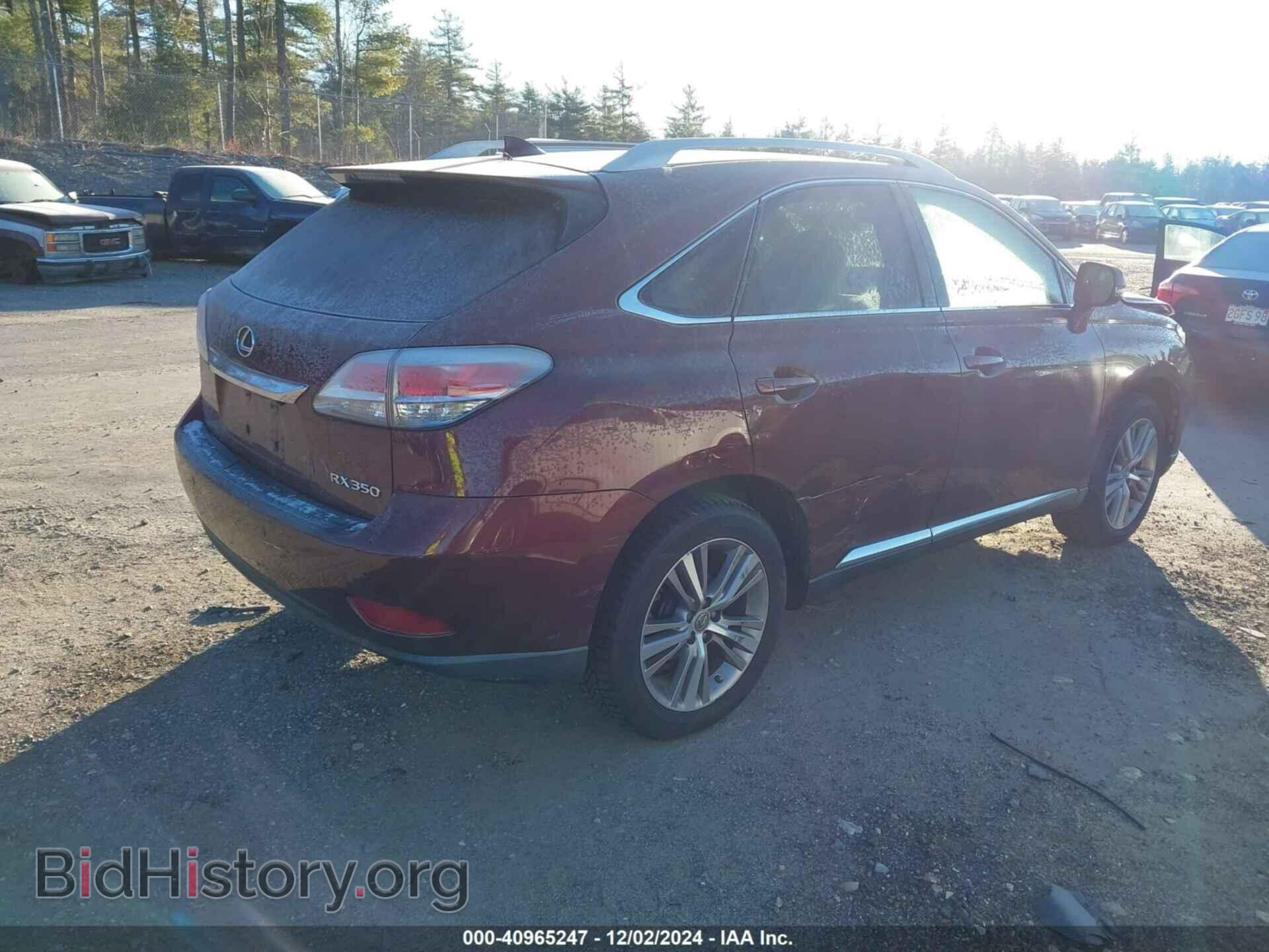 2015 LEXUS RX 350 - VIN: 2T2BK1BA9FC264505 - Фото 4
