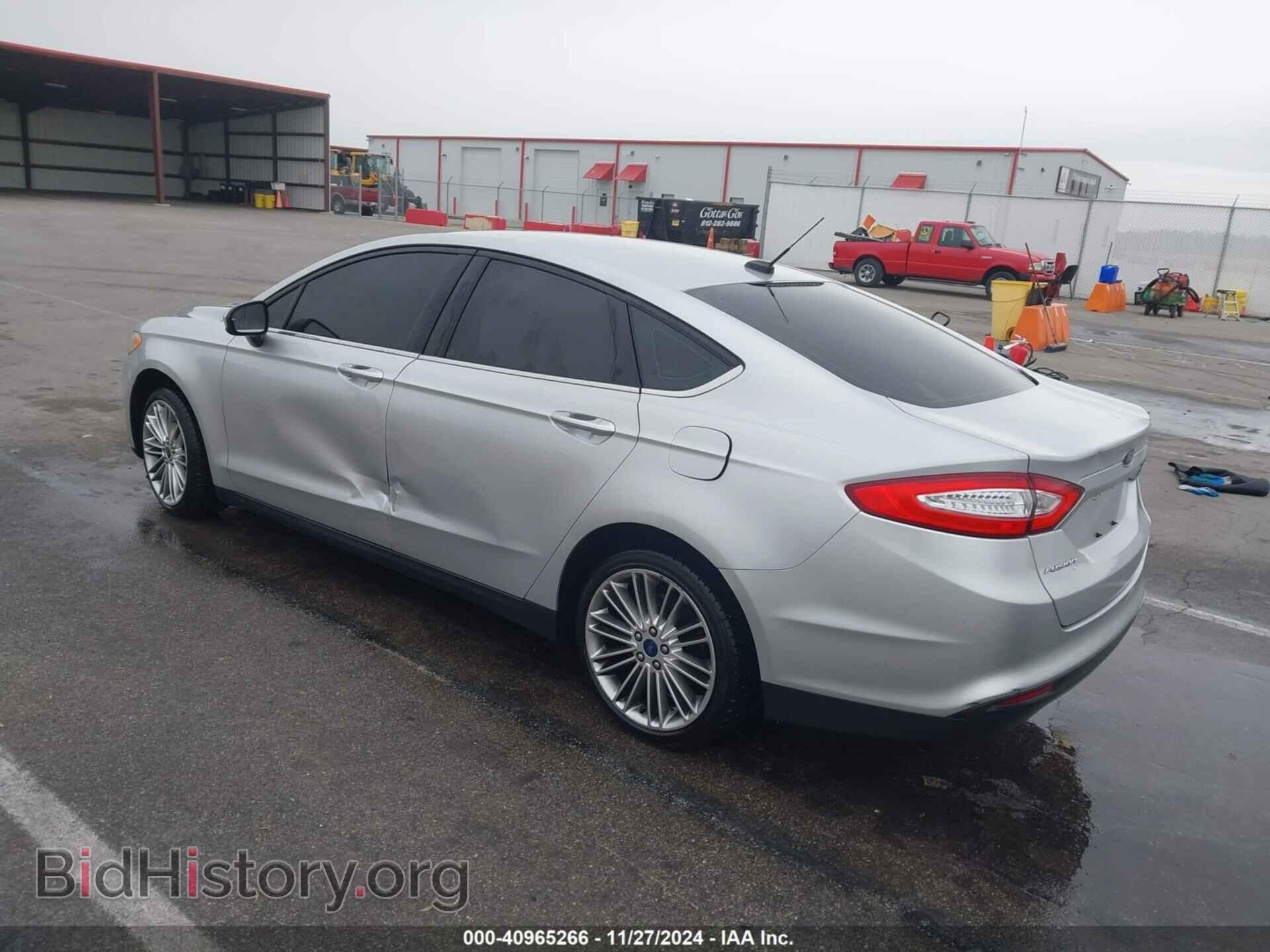 2014 FORD FUSION - VIN: 1FA6P0G70E5375024 - Фото 3