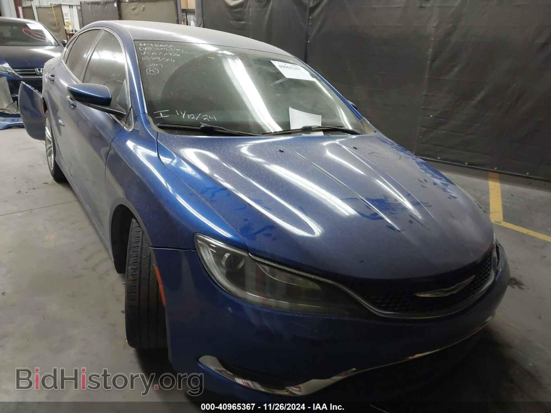 Фотография 1C3CCCAB2FN677976 - CHRYSLER 200 2015