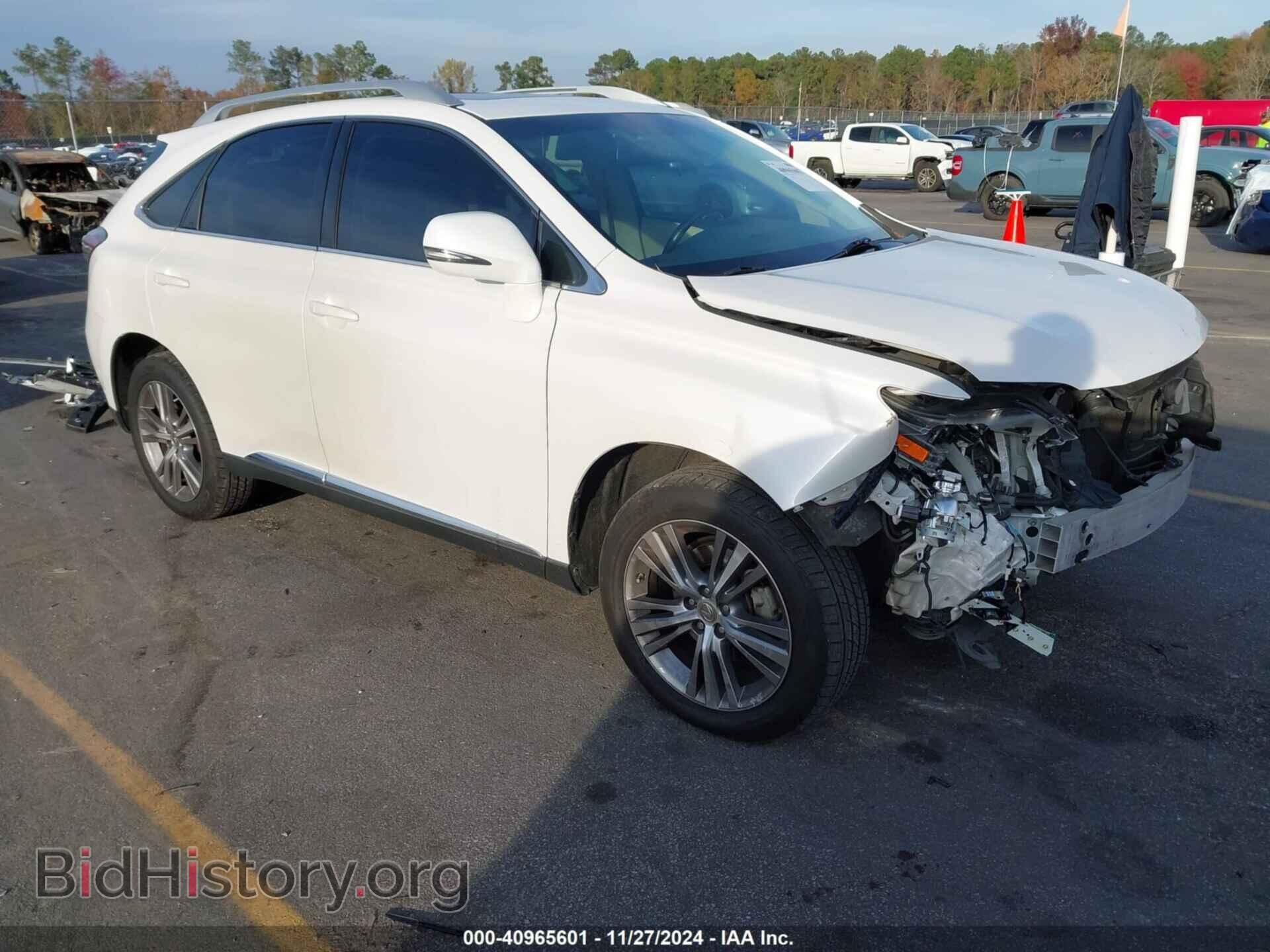 Photo 2T2BK1BA8FC342675 - LEXUS RX 350 2015