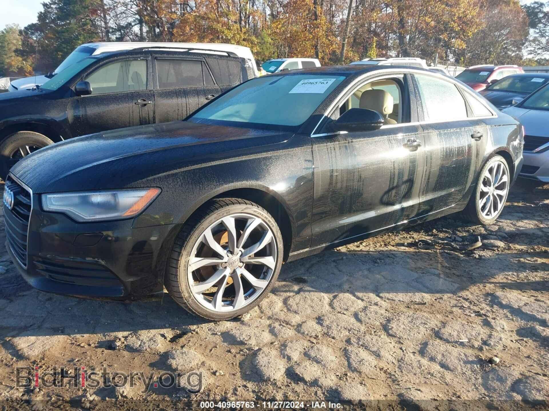 2013 AUDI A6 - VIN: WAUDFAFC0DN049261 - Photo 2