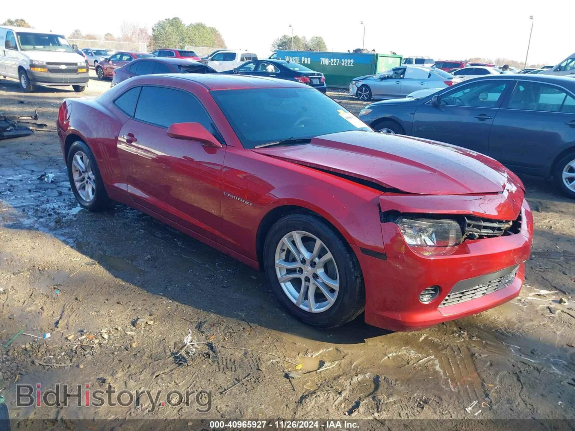 Photo 2G1FE1E33E9163221 - CHEVROLET CAMARO 2014