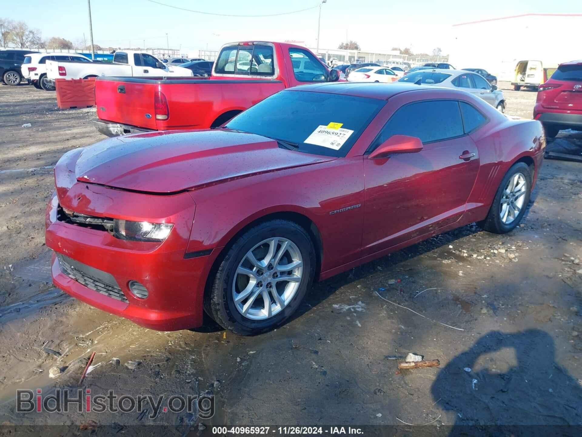 2014 CHEVROLET CAMARO - VIN: 2G1FE1E33E9163221 - Фото 2