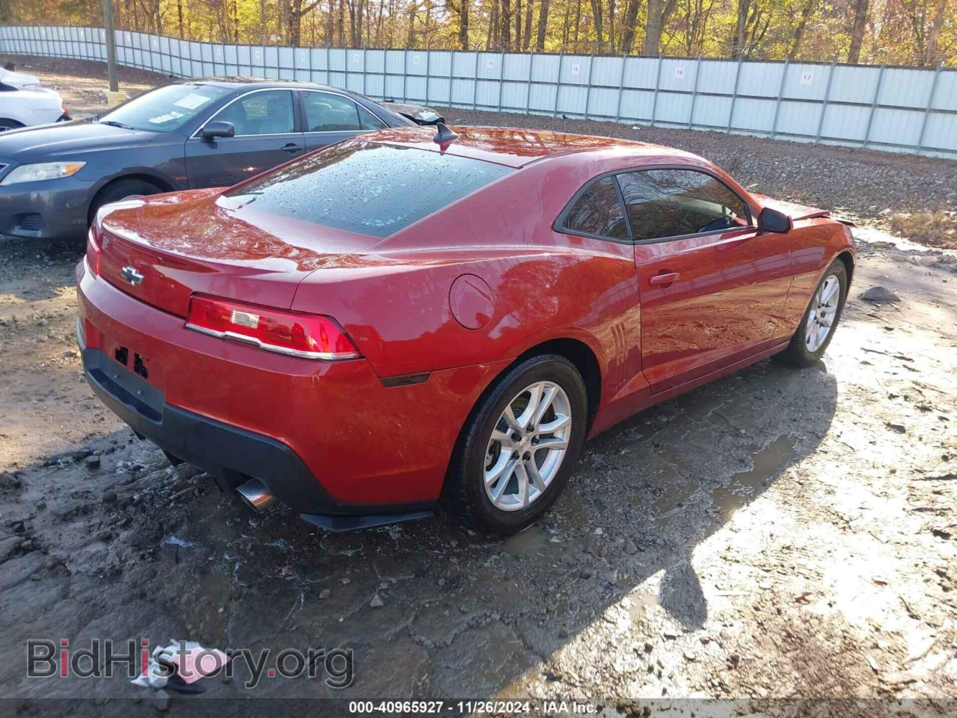 2014 CHEVROLET CAMARO - VIN: 2G1FE1E33E9163221 - Фото 4