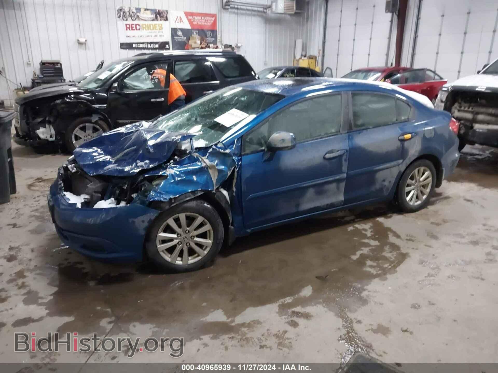 2012 HONDA CIVIC - VIN: 2HGFB2F82CH579765 - Фото 2