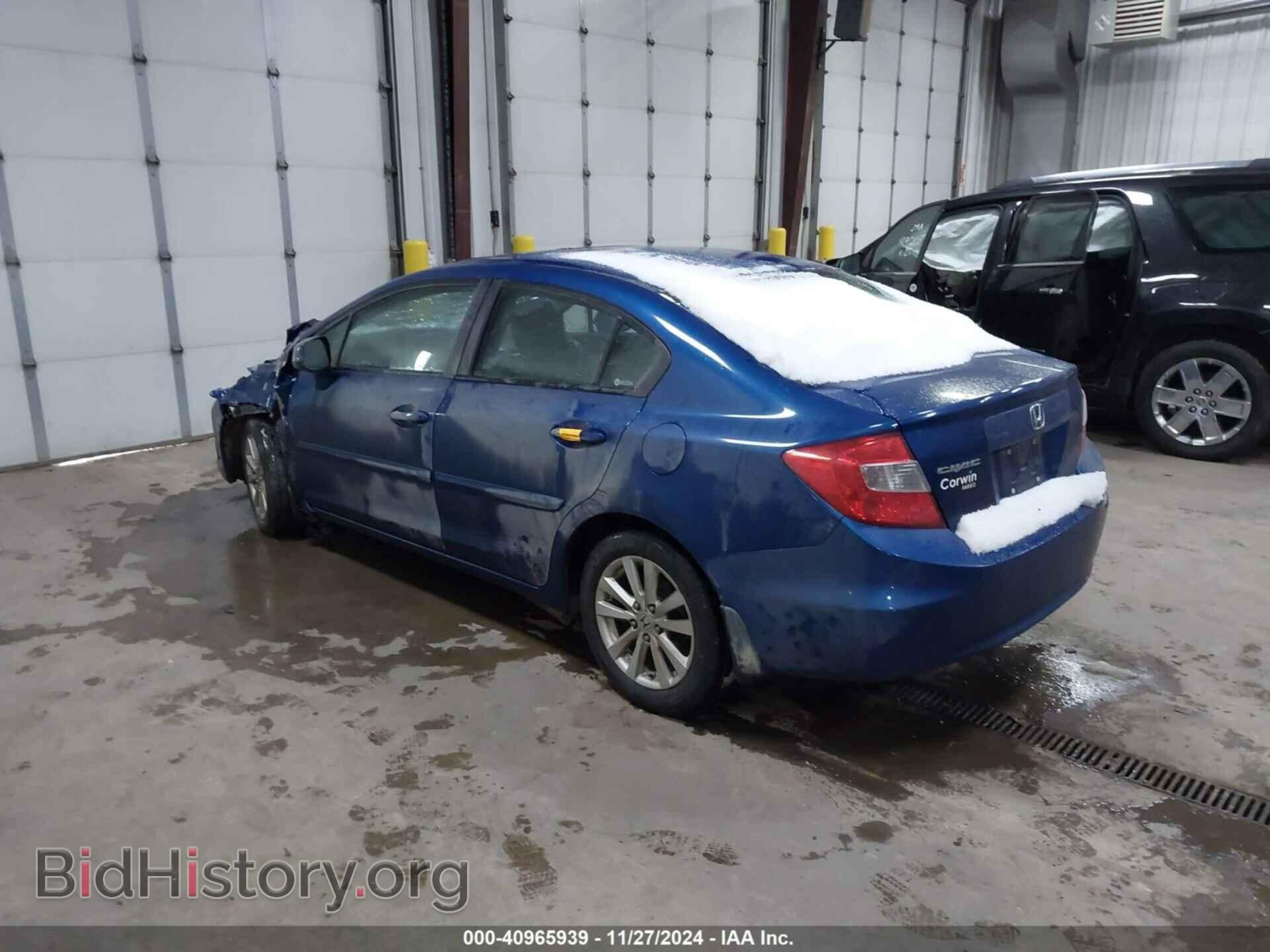 2012 HONDA CIVIC - VIN: 2HGFB2F82CH579765 - Фото 3