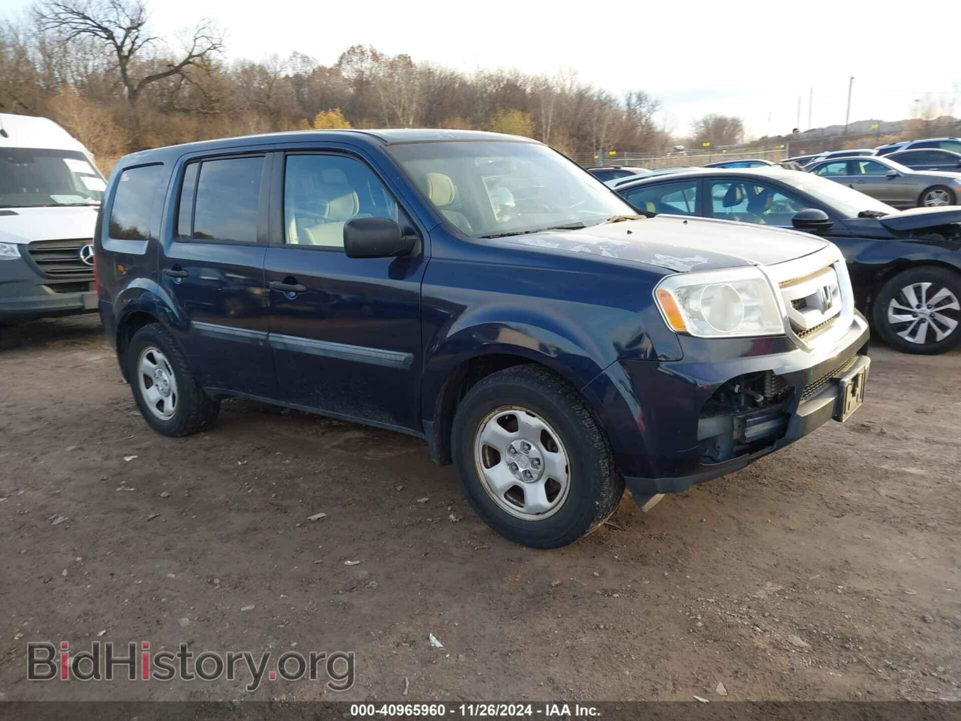 Фотография 5FNYF4H2XBB025605 - HONDA PILOT 2011