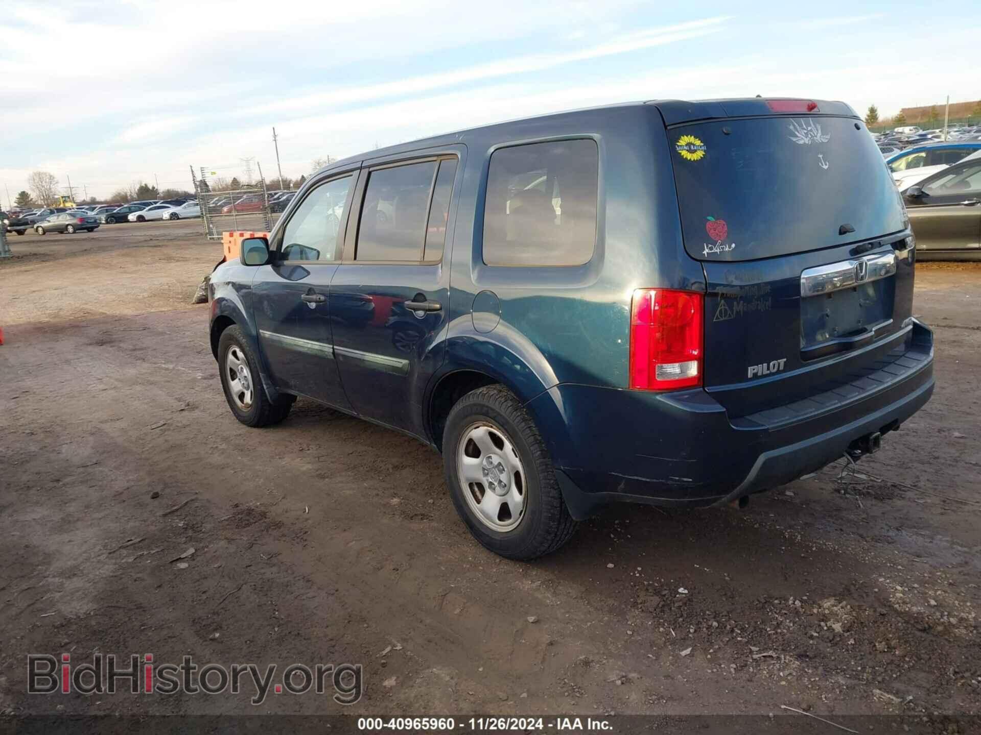 2011 HONDA PILOT - VIN: 5FNYF4H2XBB025605 - Фото 3
