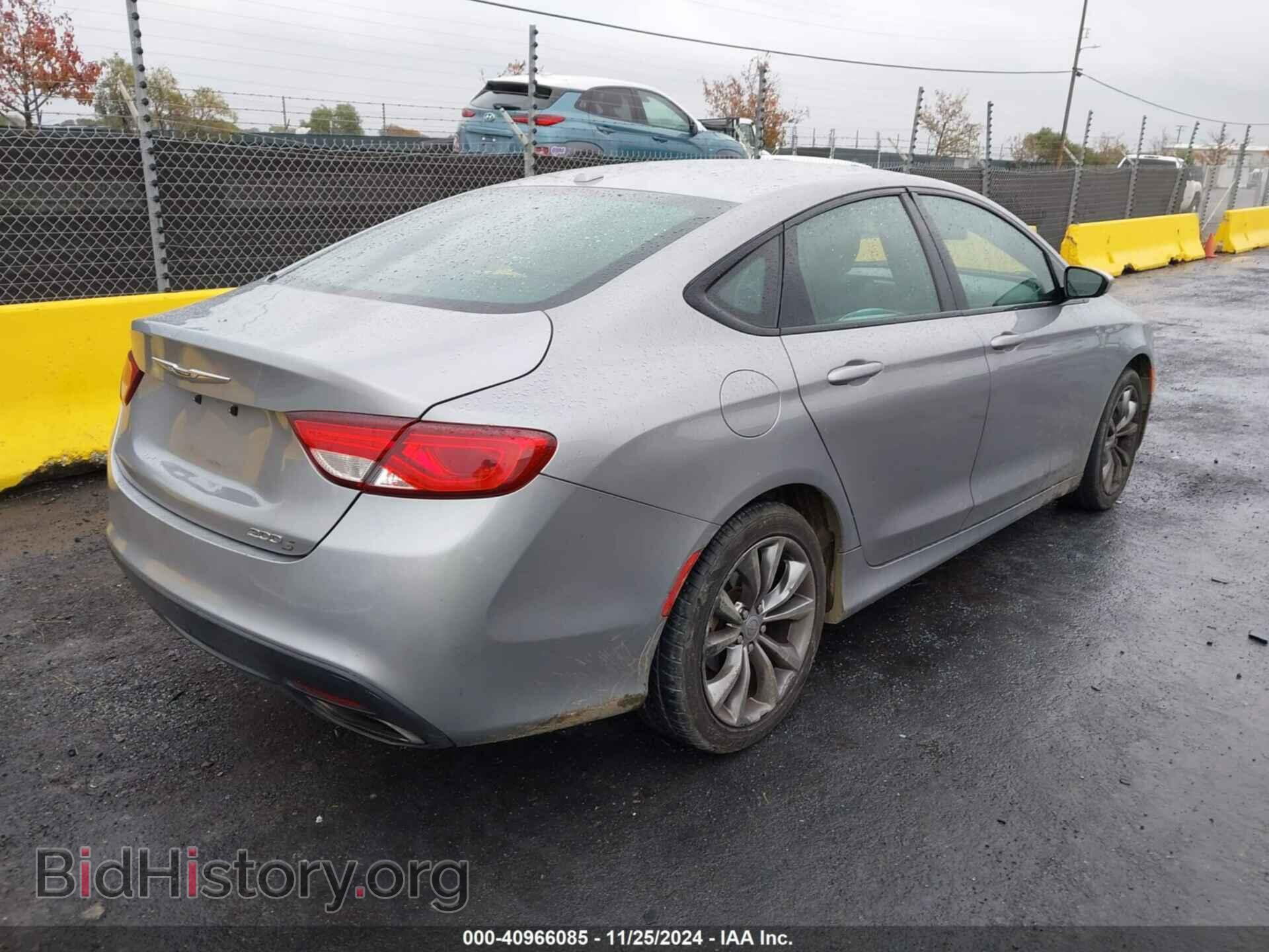 2015 CHRYSLER 200 - VIN: 1C3CCCBB7FN584997 - Фото 4