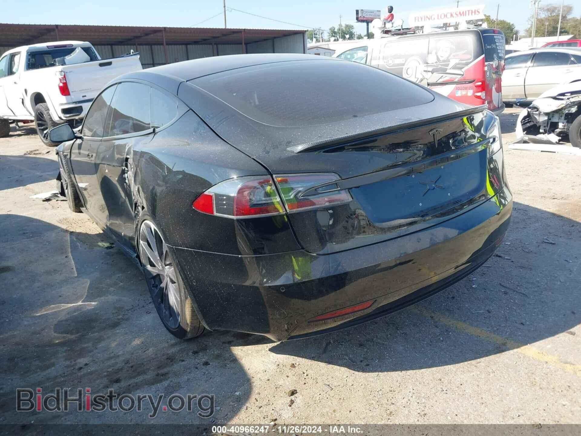 2020 TESLA MODEL S - VIN: 5YJSA1E28LF414851 - Фото 3
