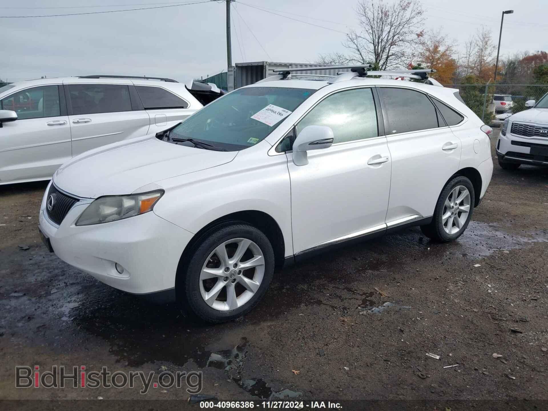 2011 LEXUS RX 350 - VIN: 2T2BK1BA8BC109387 - Фото 2