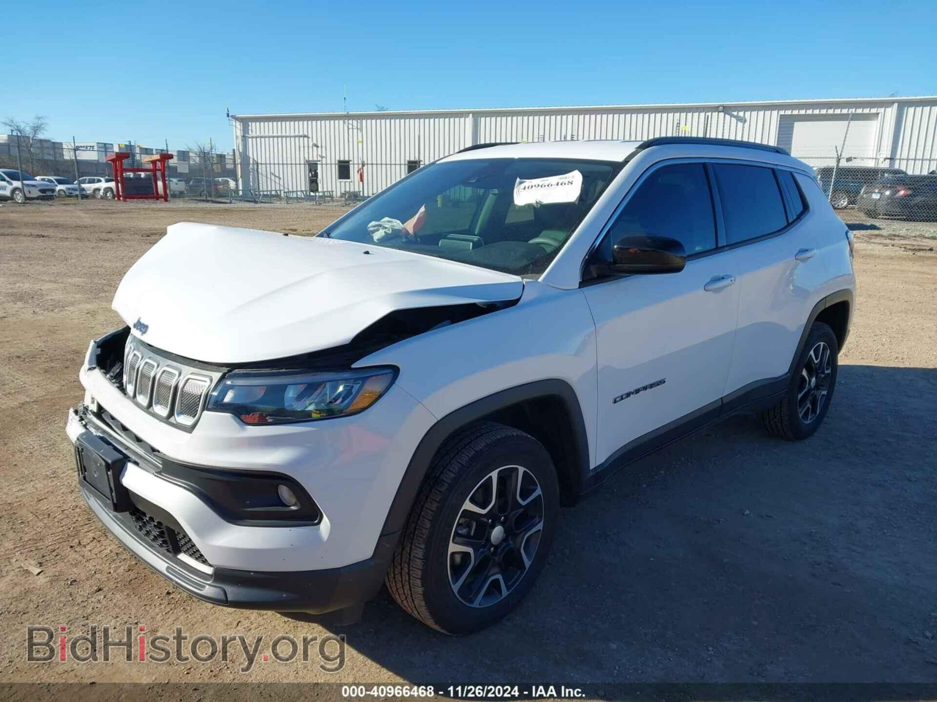 2022 JEEP COMPASS - VIN: 3C4NJDBB9NT123170 - Фото 2