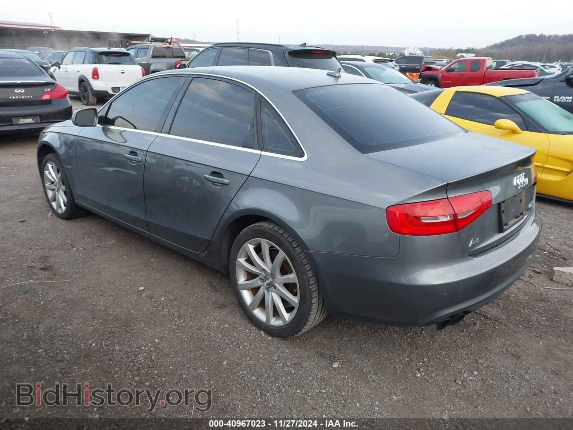 2013 AUDI A4 - VIN: WAUEFAFL6DA057358 - Фото 3