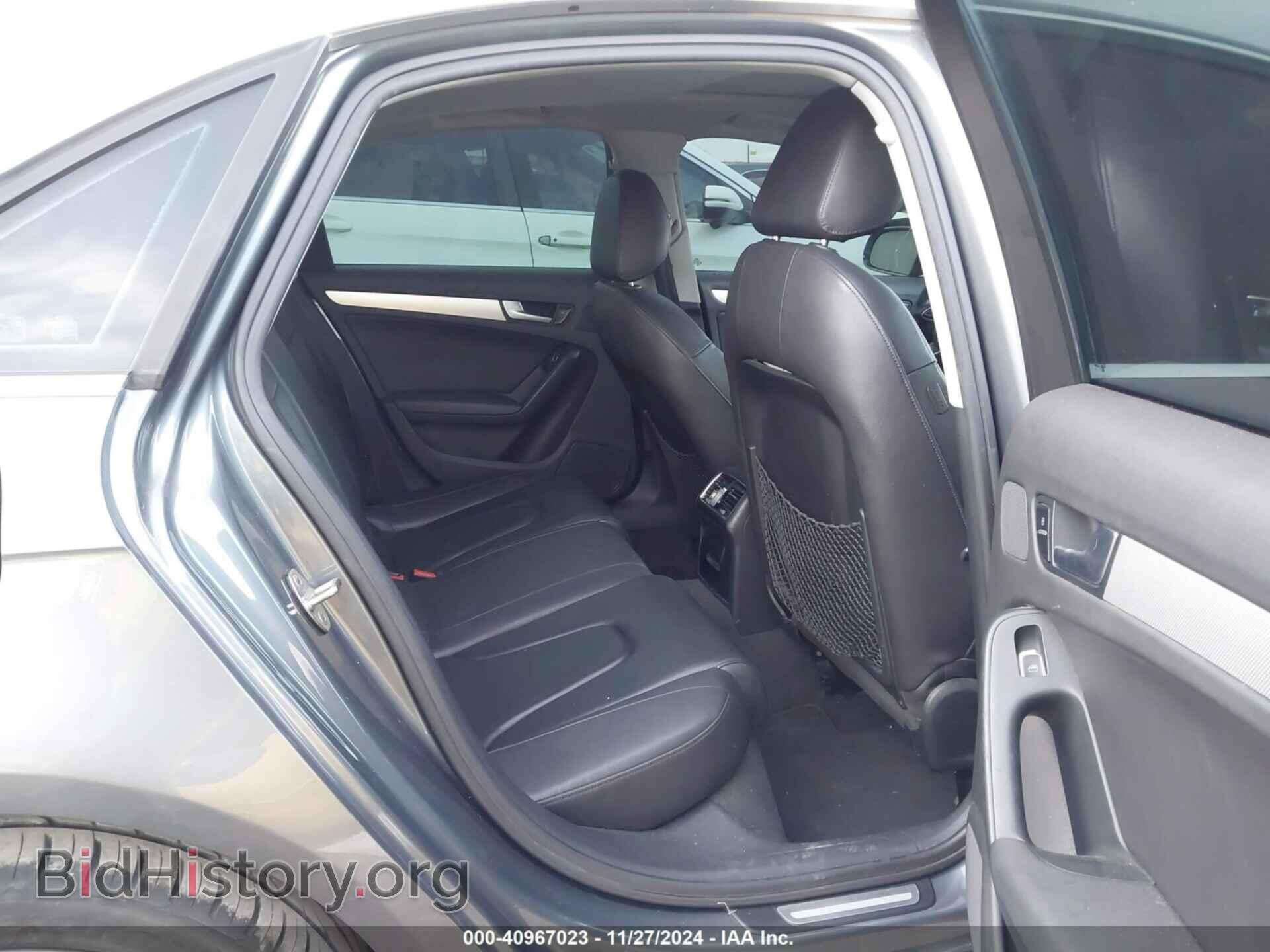 2013 AUDI A4 - VIN: WAUEFAFL6DA057358 - Фото 8