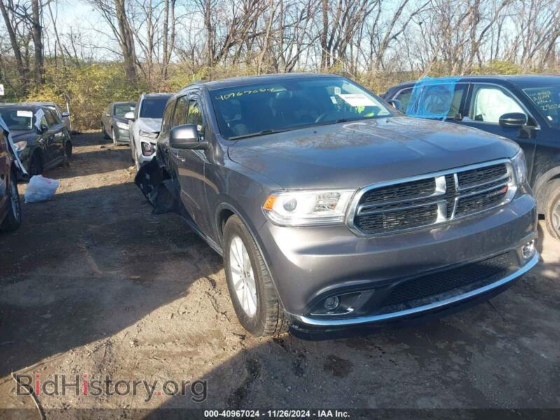 2015 Dodge DURANGO SXT (VIN 1C4RDJAG1FC128381) — photo 1 of 19, IAAI, damage: right rear