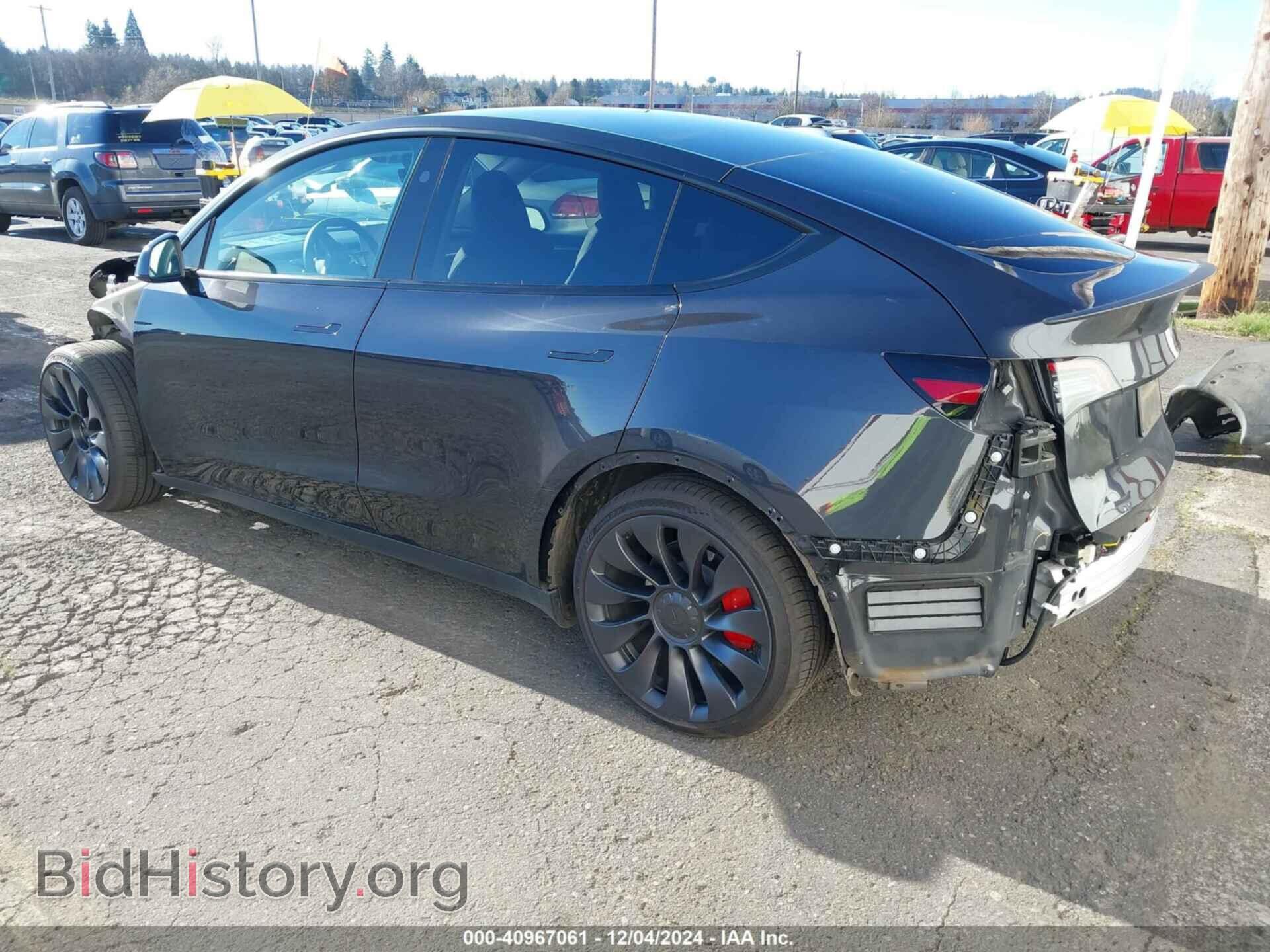 2024 TESLA MODEL Y - VIN: 7SAYGDEF7RF047739 - Фото 3