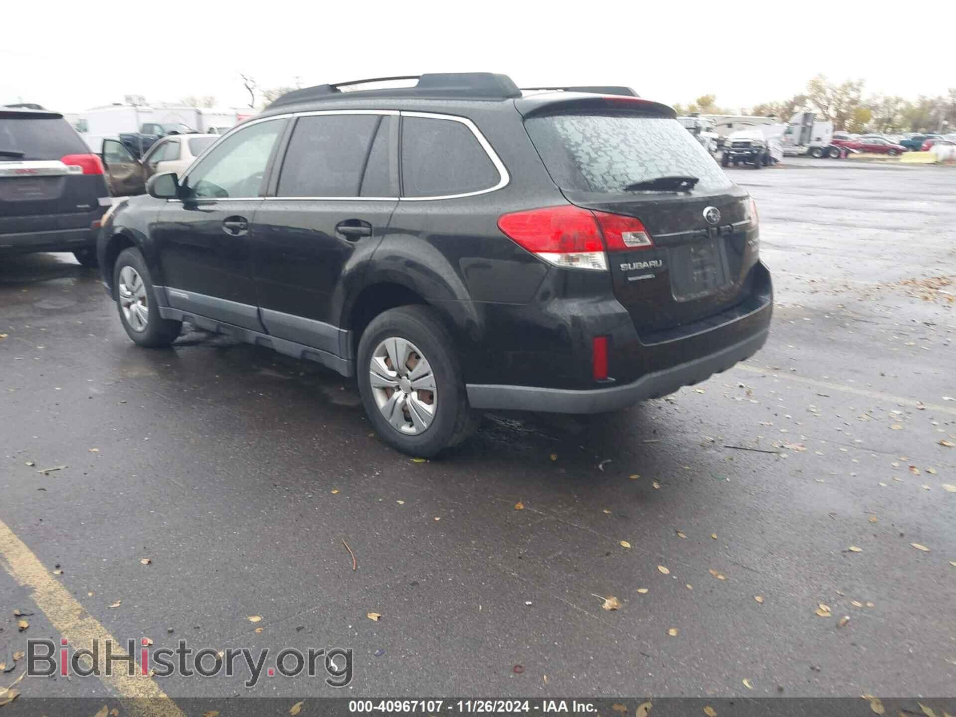 2010 SUBARU OUTBACK - VIN: 4S4BRBAC9A3326555 - Фото 3
