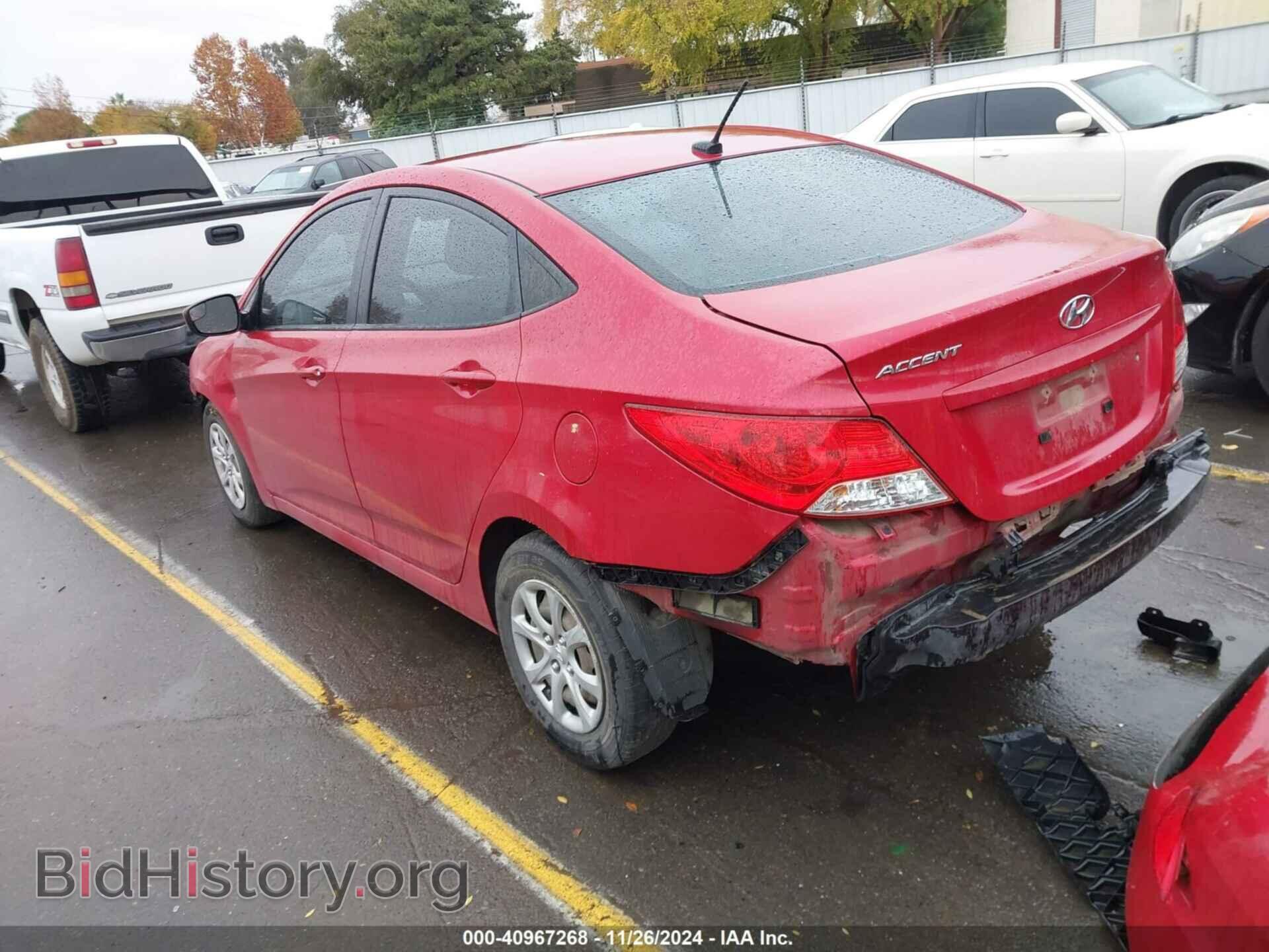 2014 HYUNDAI ACCENT - VIN: KMHCT4AE9EU714534 - Фото 3