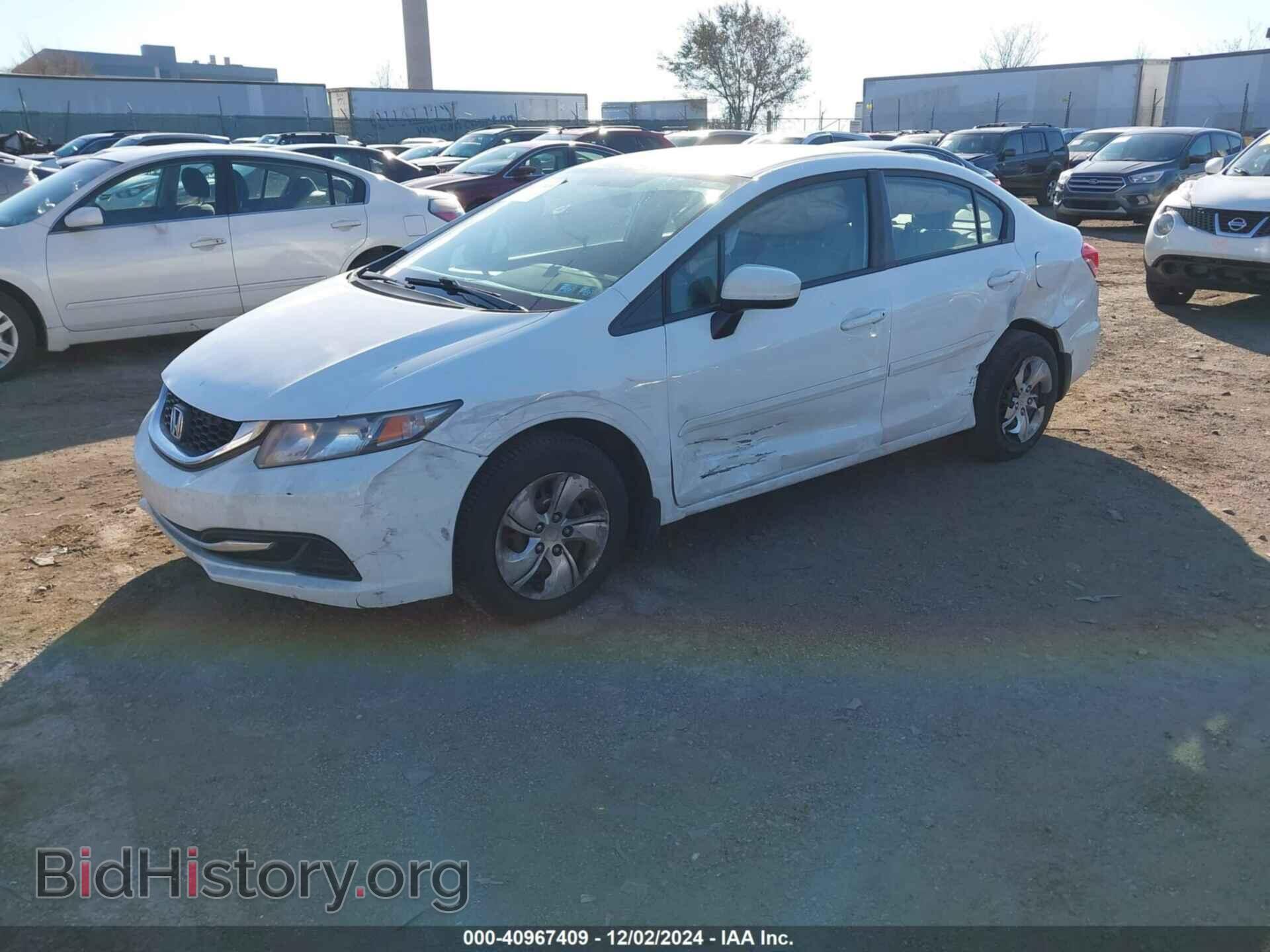 2015 HONDA CIVIC - VIN: 19XFB2F51FE249782 - Фото 2