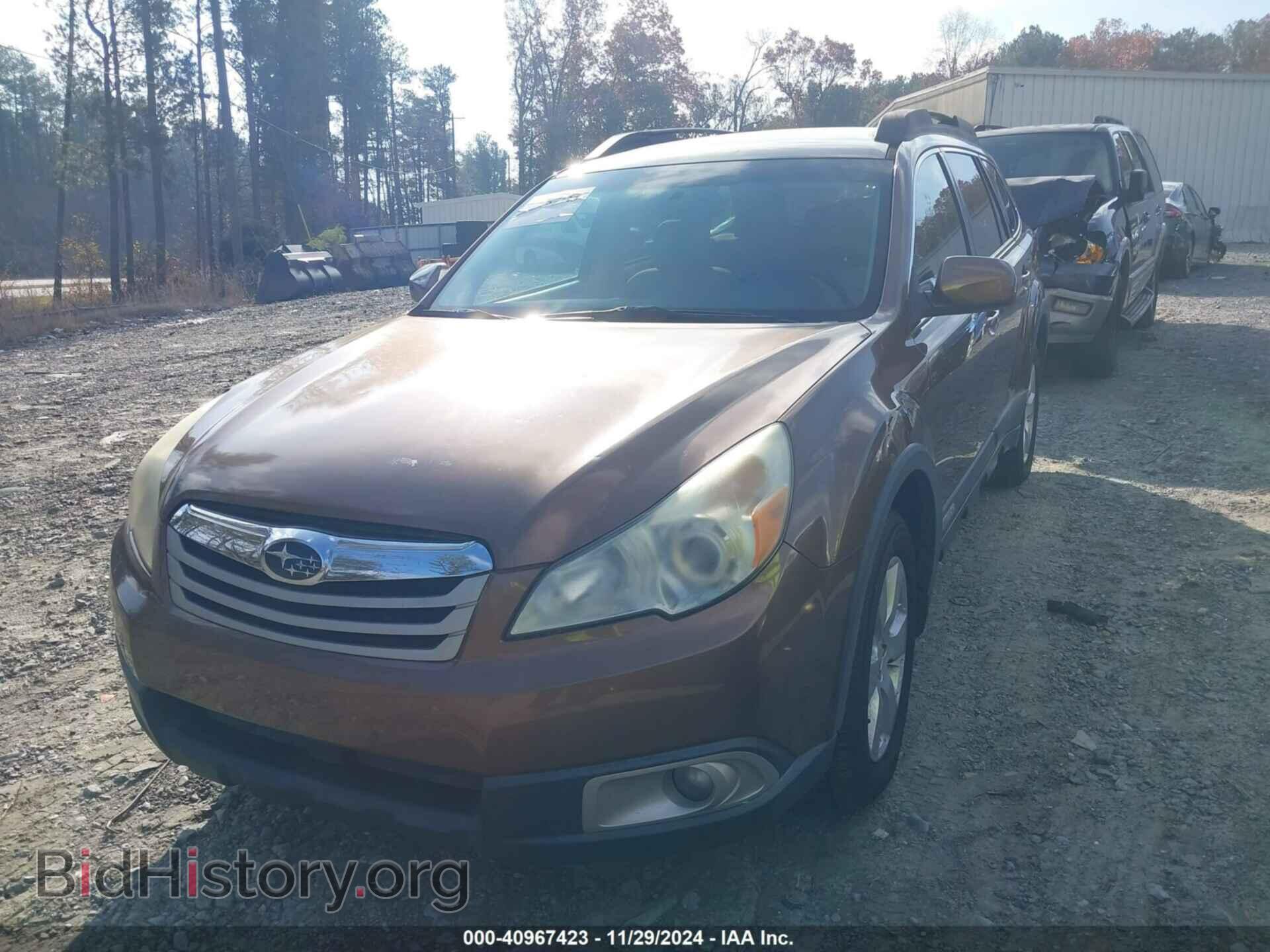 2011 SUBARU OUTBACK - VIN: 4S4BRBBC7B3319913 - Фото 2