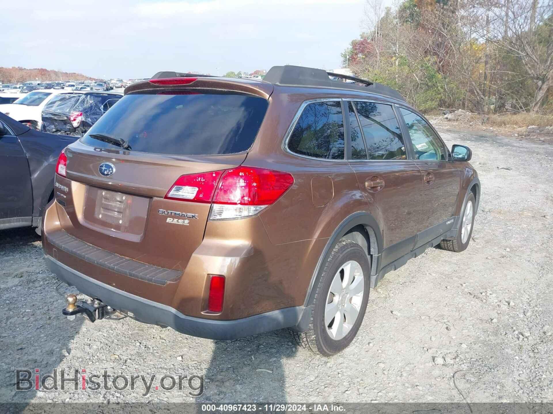 2011 SUBARU OUTBACK - VIN: 4S4BRBBC7B3319913 - Фото 4