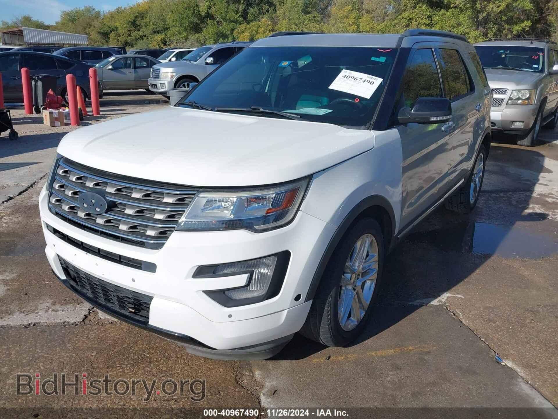 2016 FORD EXPLORER - VIN: 1FM5K7D84GGD12358 - Фото 2