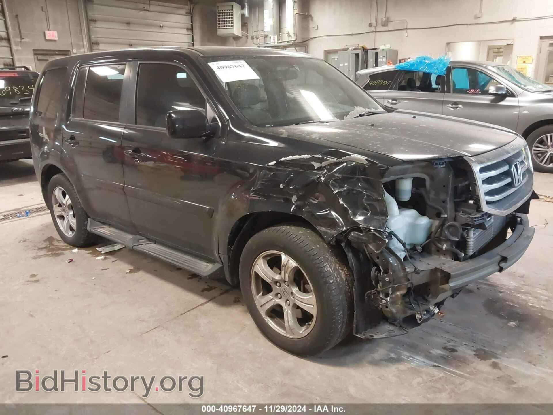 Фотография 5FNYF4H75DB019080 - HONDA PILOT 2013