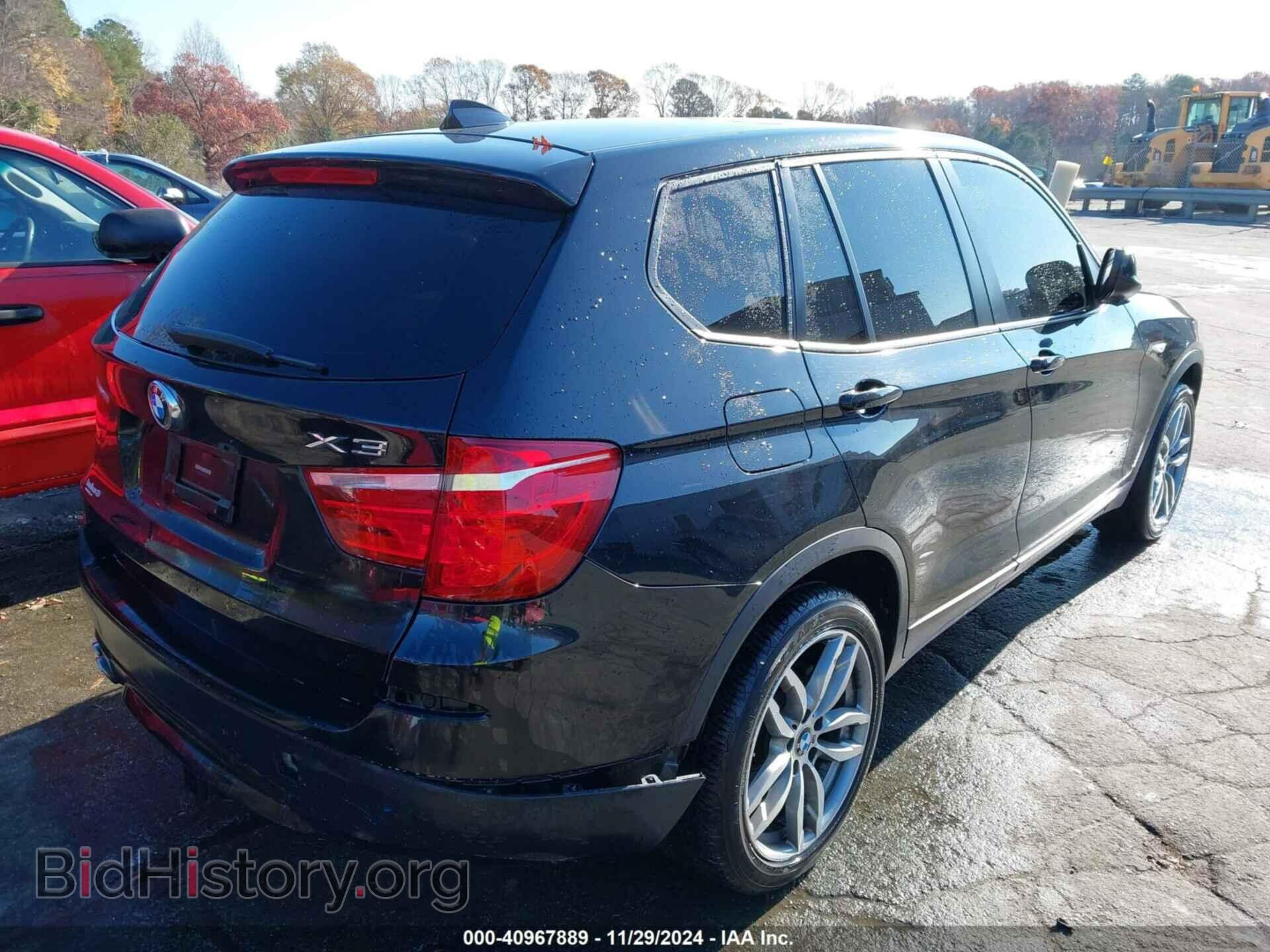 2014 BMW X3 - VIN: 5UXWX7C51E0E78393 - Фото 4
